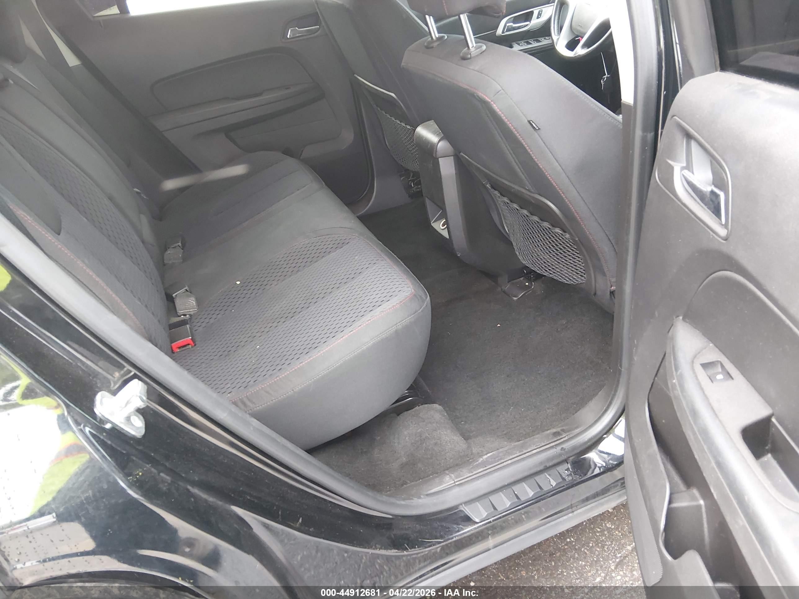 2013 Gmc Terrain Sle-1 Black vin: 2GKALMEK2D6255537