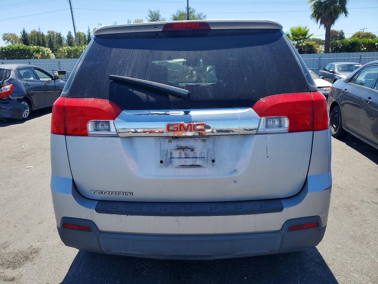 2014 Gmc Terrain Sle Silver vin: 2GKALMEK2E6164897