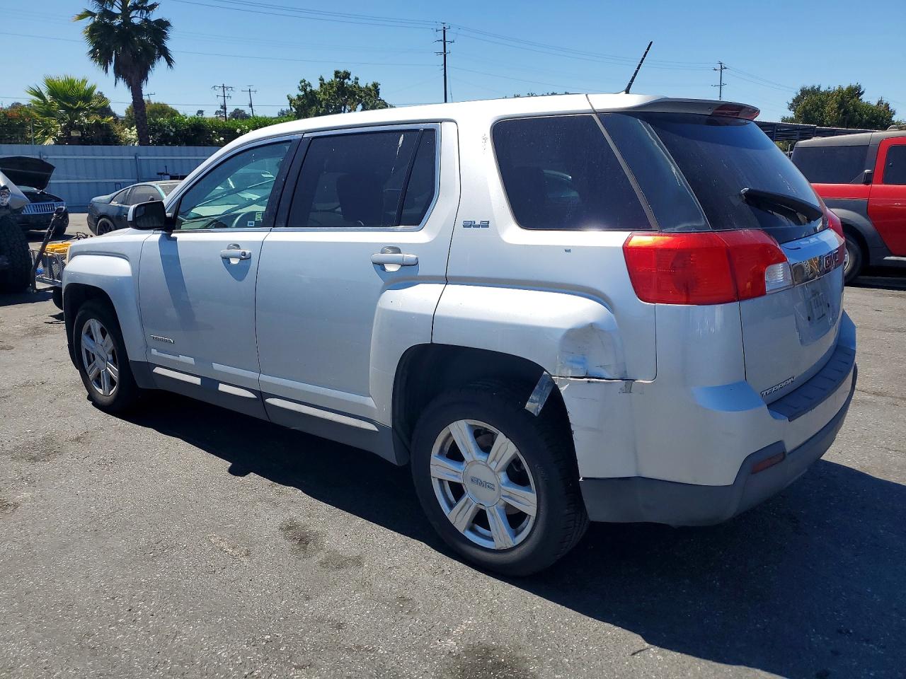 2014 Gmc Terrain Sle Silver vin: 2GKALMEK2E6164897