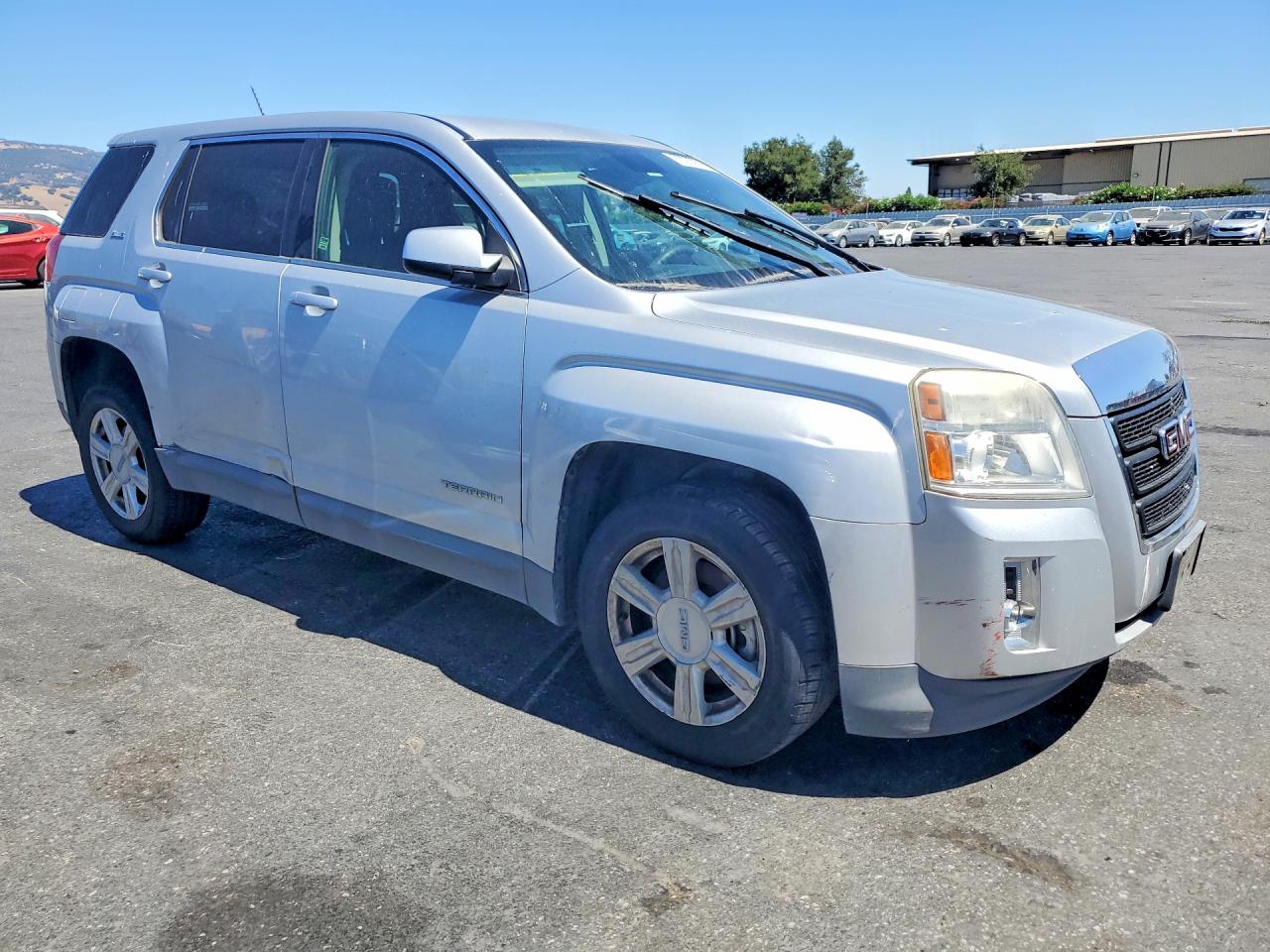 2014 Gmc Terrain Sle Silver vin: 2GKALMEK2E6164897