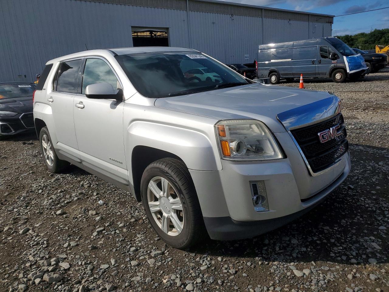 2014 Gmc Terrain Sle Silver vin: 2GKALMEK2E6176774
