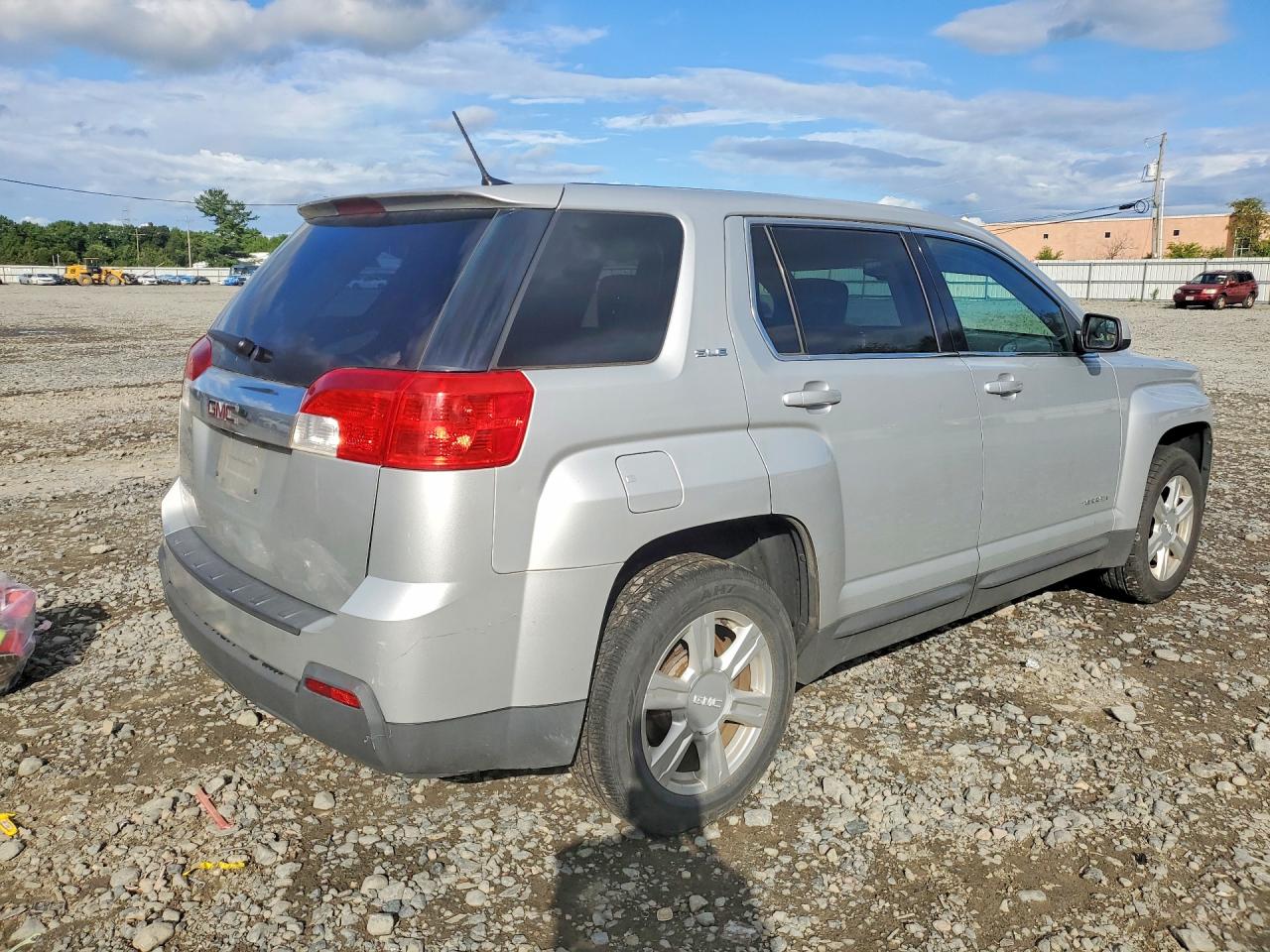 2014 Gmc Terrain Sle Silver vin: 2GKALMEK2E6176774