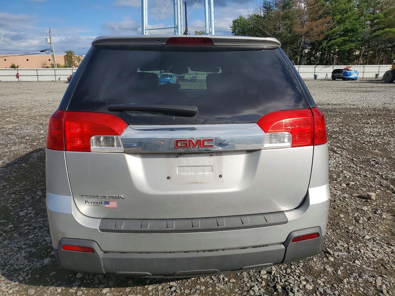 2014 Gmc Terrain Sle Silver vin: 2GKALMEK2E6176774