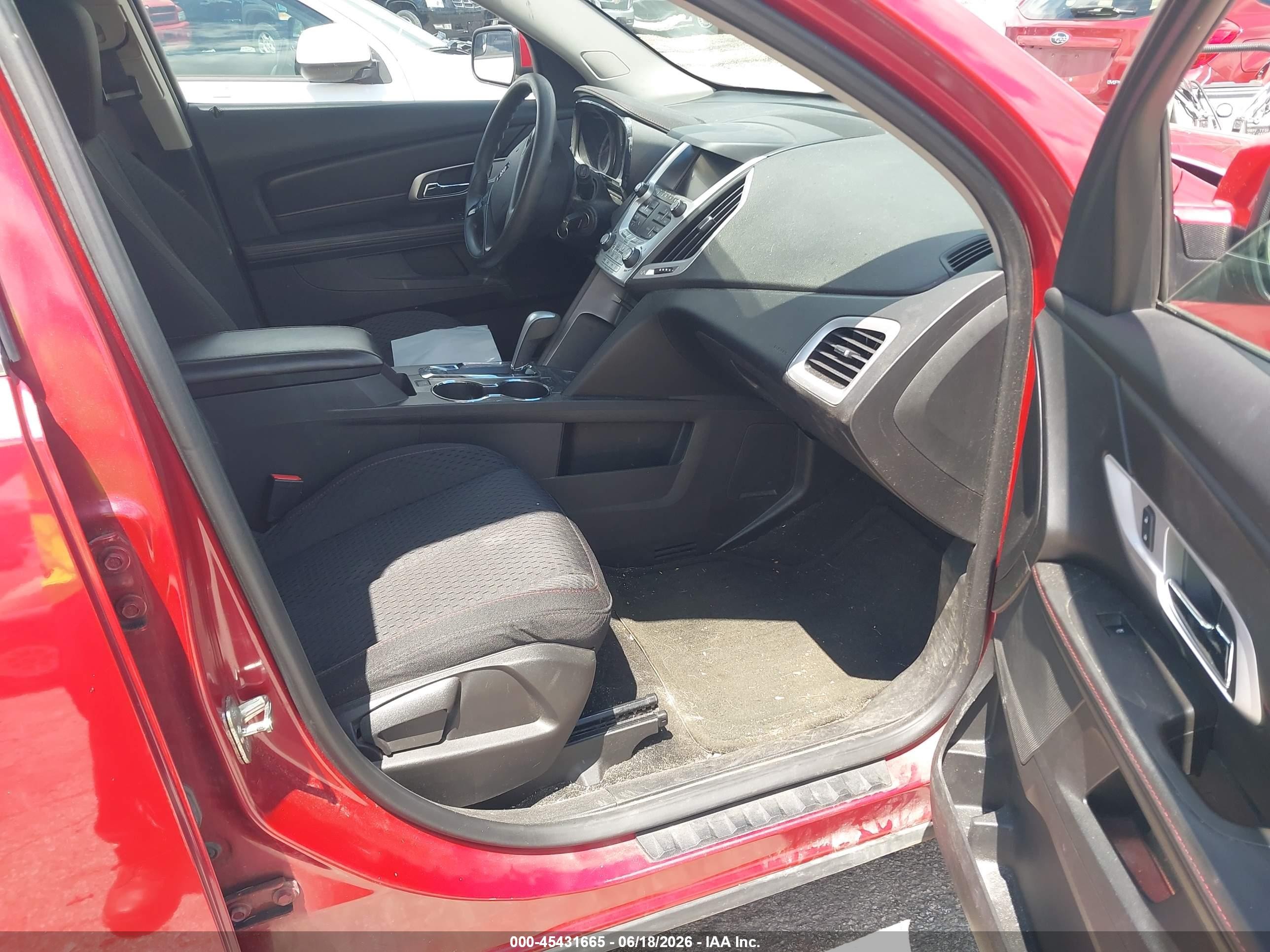 2014 Gmc Terrain Sle-1 Red vin: 2GKALMEK2E6178329