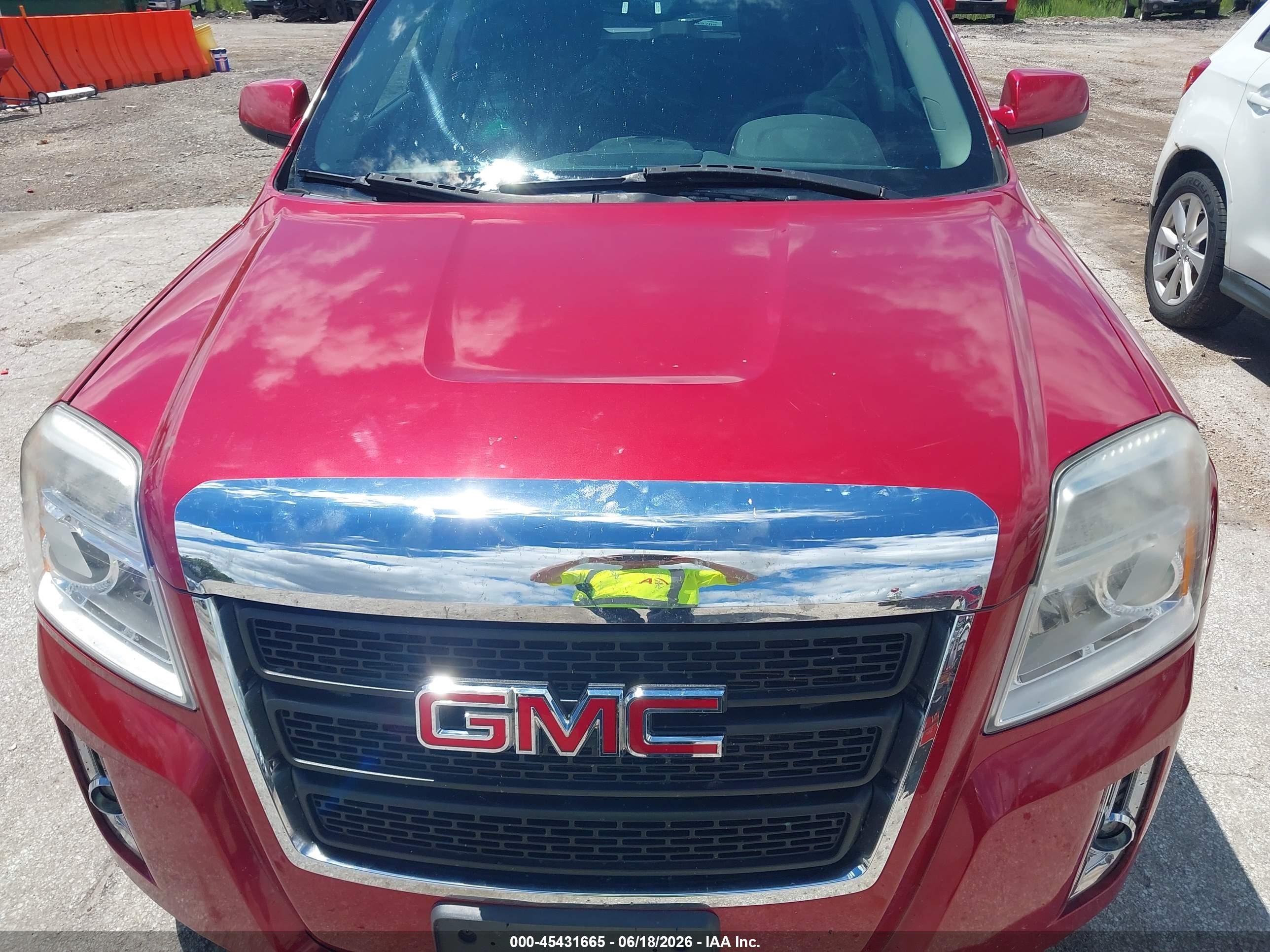 2014 Gmc Terrain Sle-1 Red vin: 2GKALMEK2E6178329