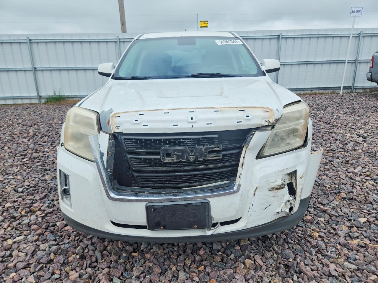 2015 Gmc Terrain Sle White vin: 2GKALMEK2F6136518