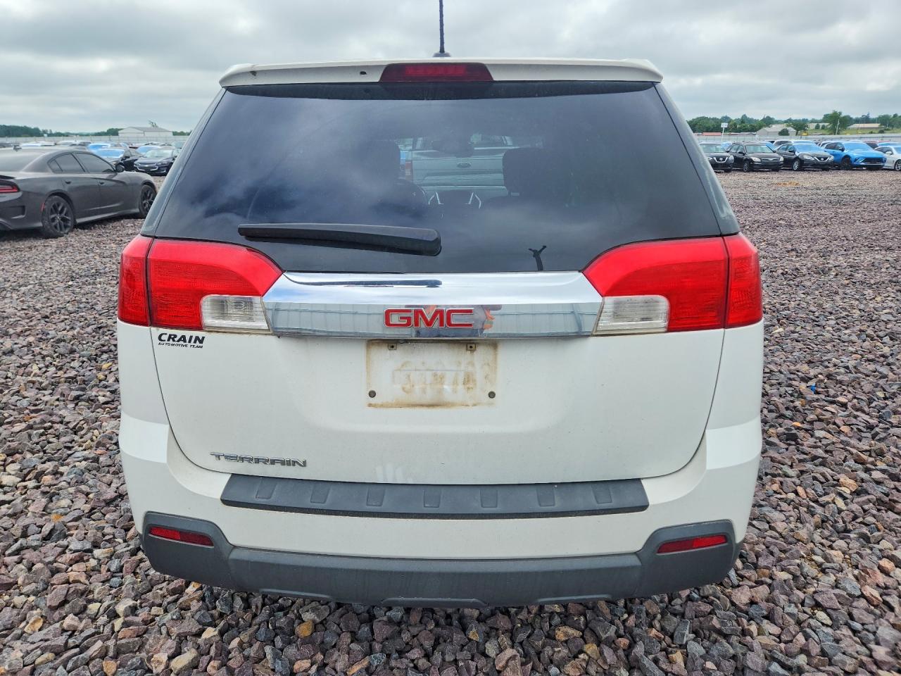 2015 Gmc Terrain Sle White vin: 2GKALMEK2F6136518