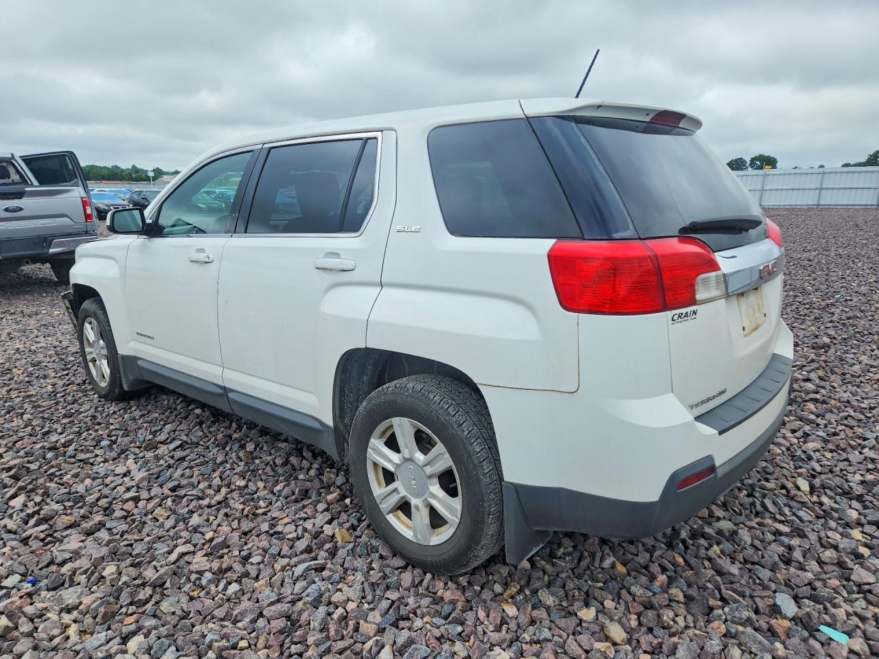 2015 Gmc Terrain Sle White vin: 2GKALMEK2F6136518