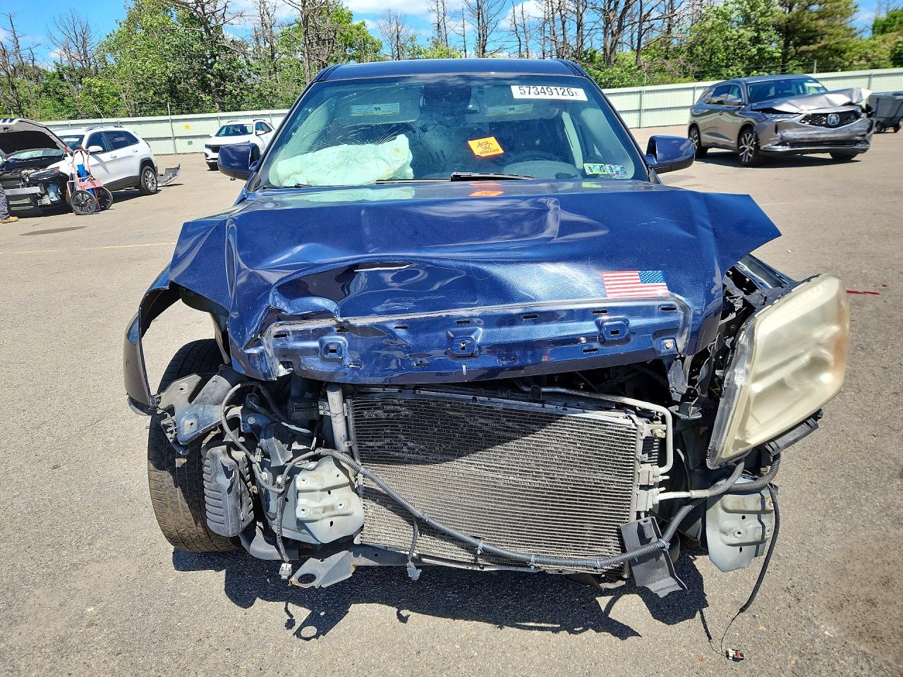 2015 Gmc Terrain Blue vin: 2GKALMEK2F6178784