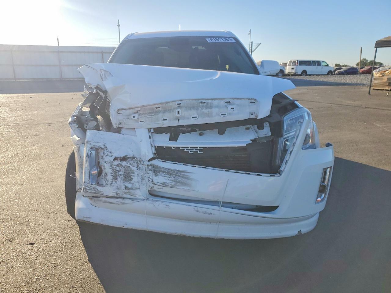 2015 Gmc Terrain Sle White vin: 2GKALMEK2F6367158