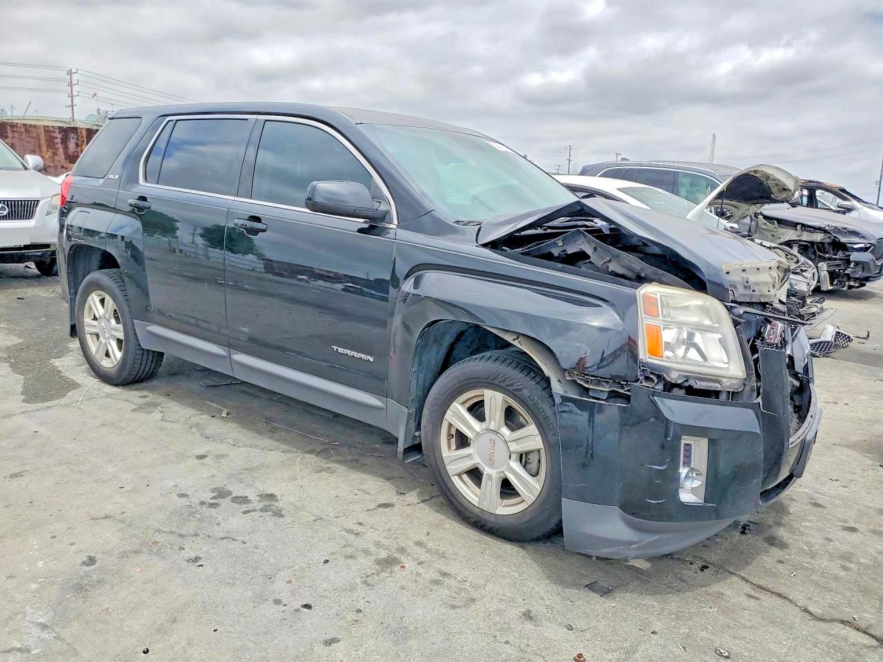2015 Gmc Terrain Sle Black vin: 2GKALMEK2F6425852