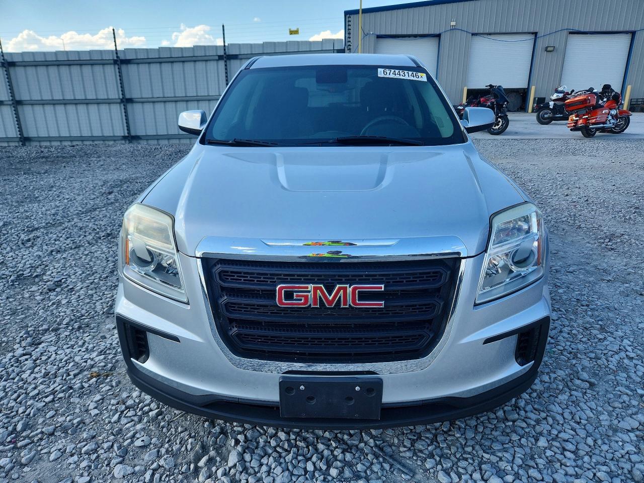 2016 Gmc Terrain Sle Silver vin: 2GKALMEK2G6148637