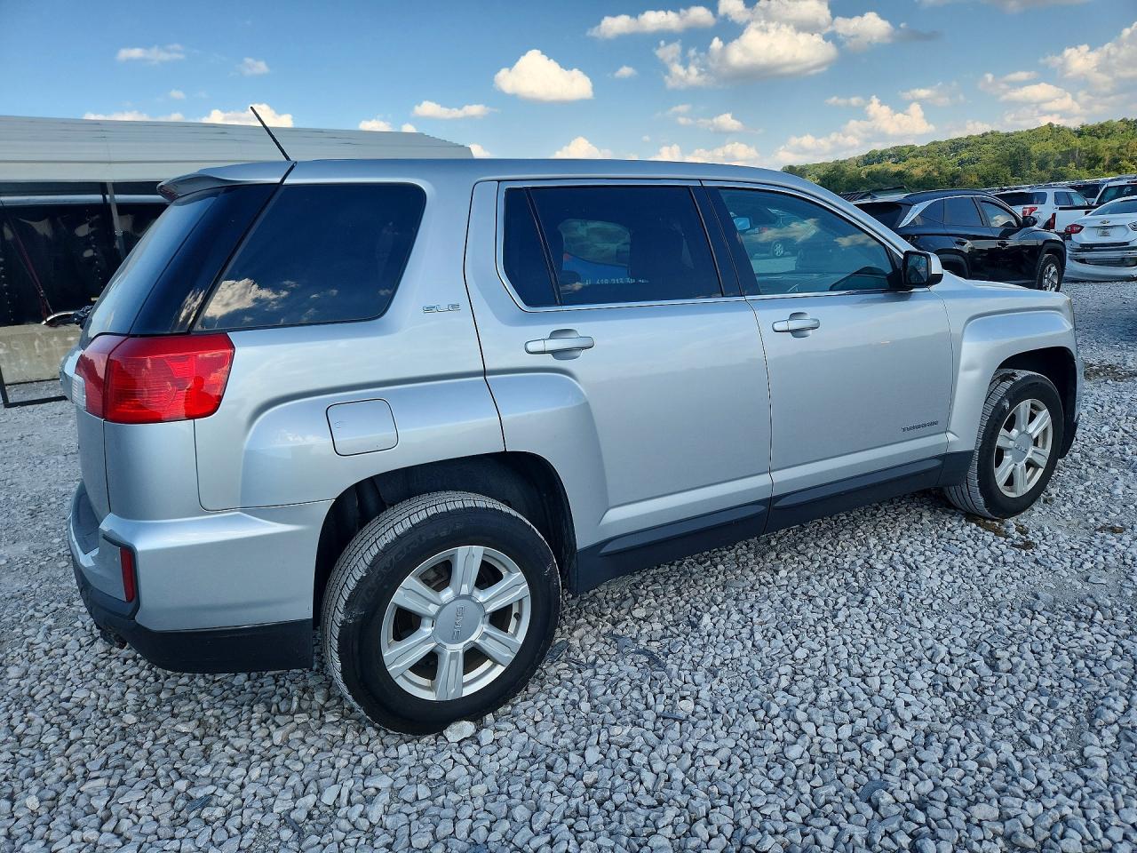 2016 Gmc Terrain Sle Silver vin: 2GKALMEK2G6148637
