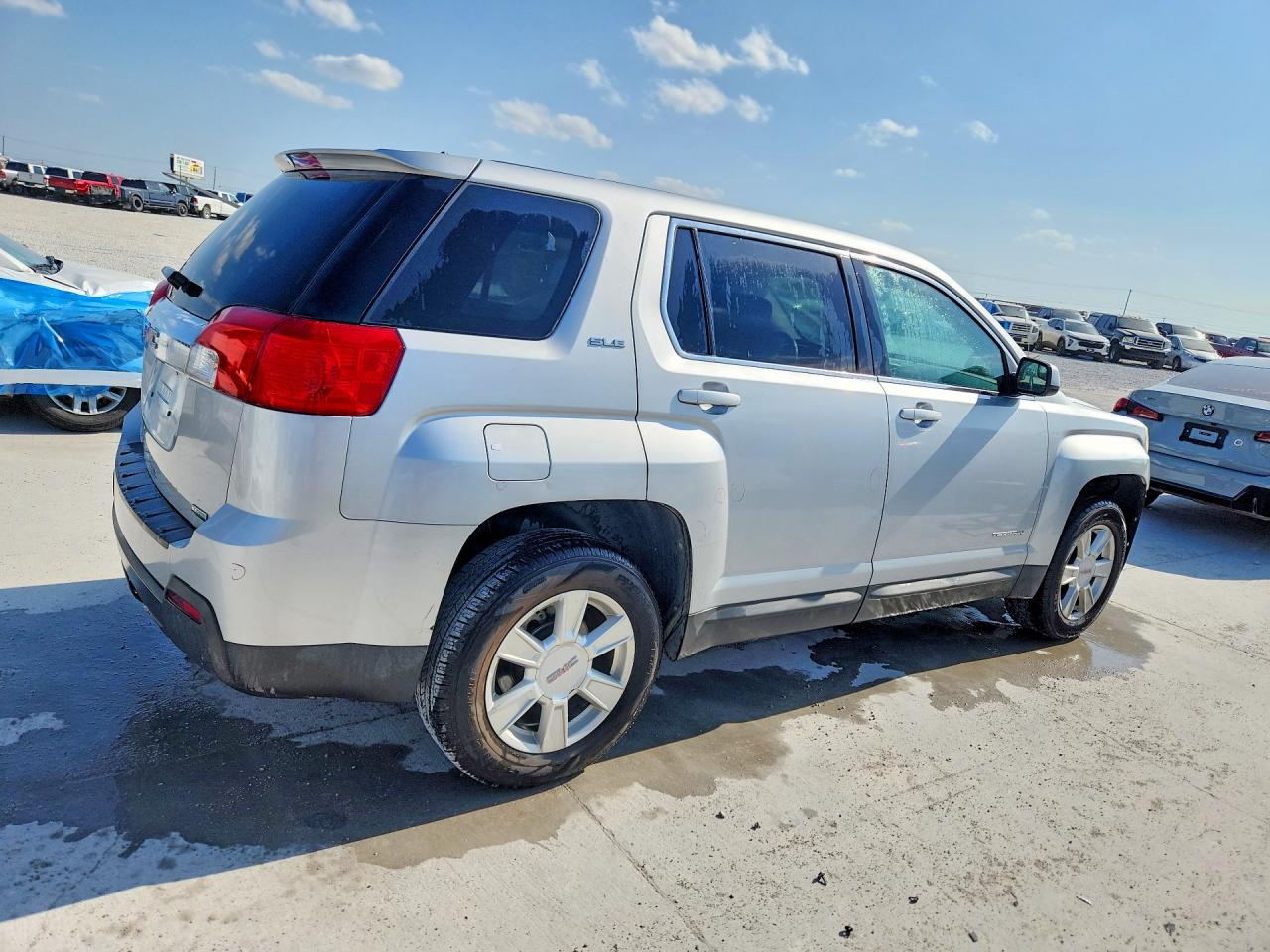 2012 Gmc Terrain Sle Silver vin: 2GKALMEK3C6146521