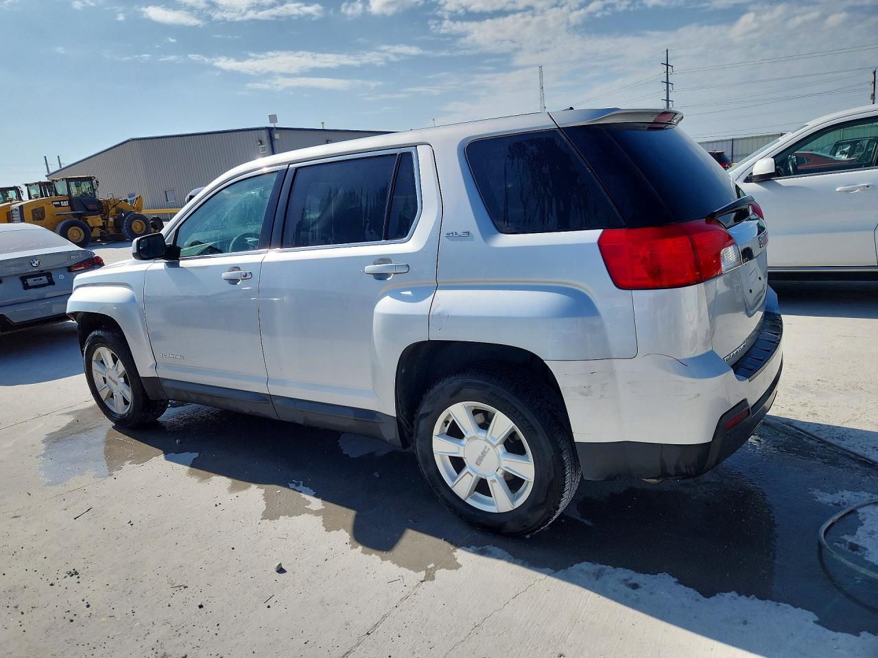 2012 Gmc Terrain Sle Silver vin: 2GKALMEK3C6146521