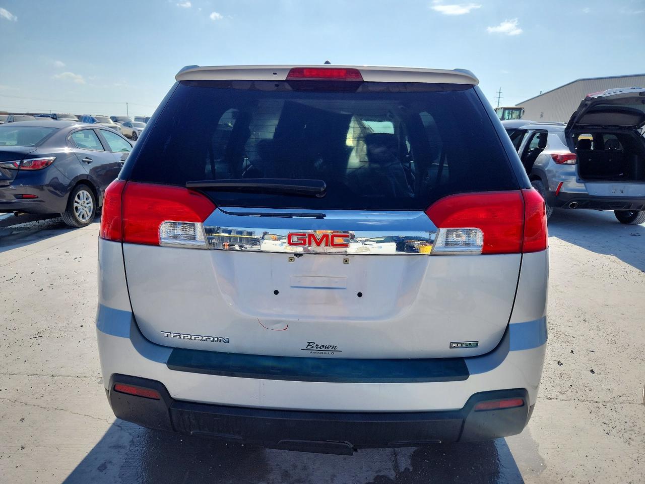 2012 Gmc Terrain Sle Silver vin: 2GKALMEK3C6146521
