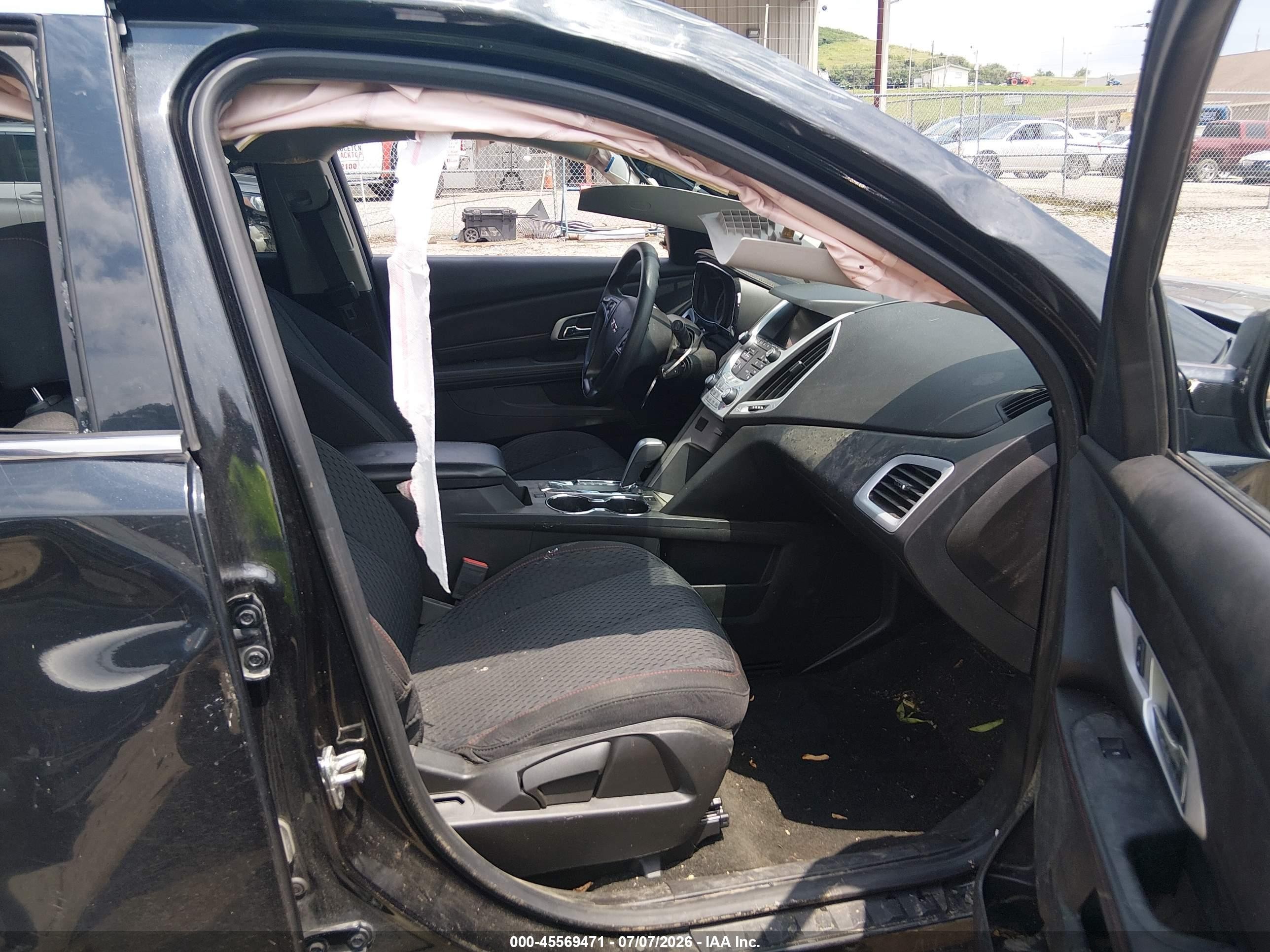 2012 Gmc Terrain Sle-1 Black vin: 2GKALMEK3C6205731