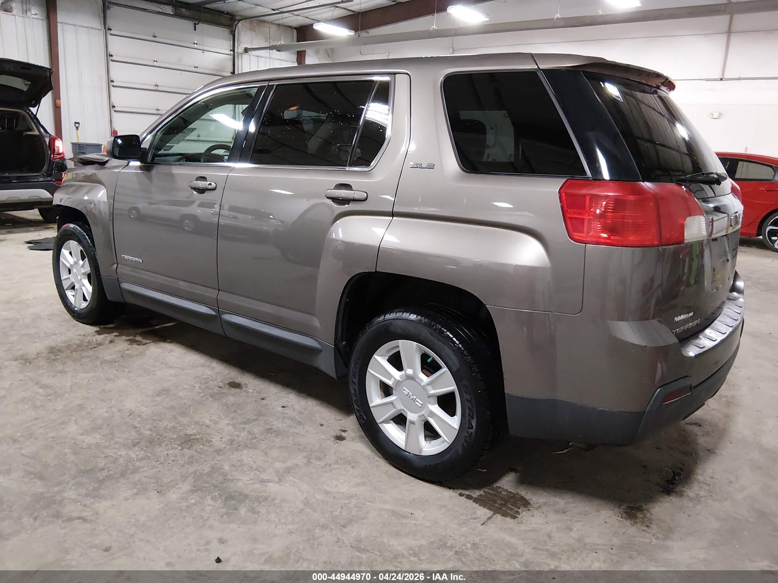 2012 Gmc Terrain Sle-1 Gray vin: 2GKALMEK3C6283216