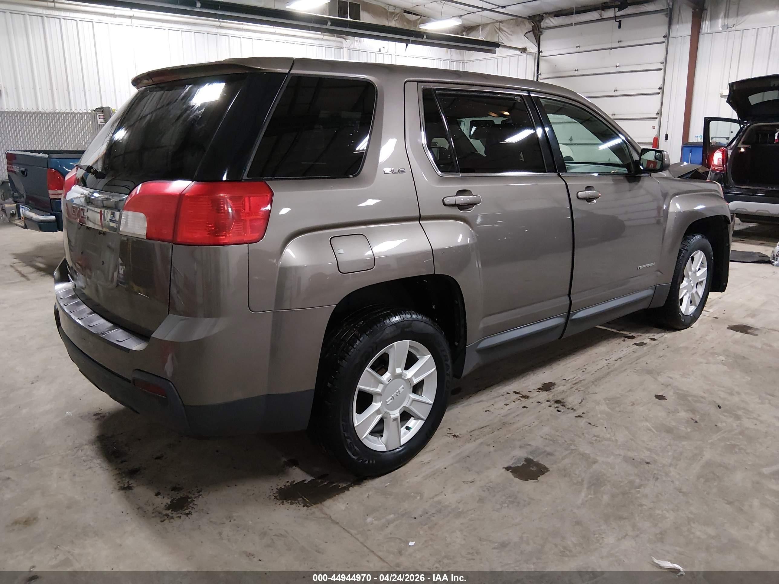 2012 Gmc Terrain Sle-1 Gray vin: 2GKALMEK3C6283216