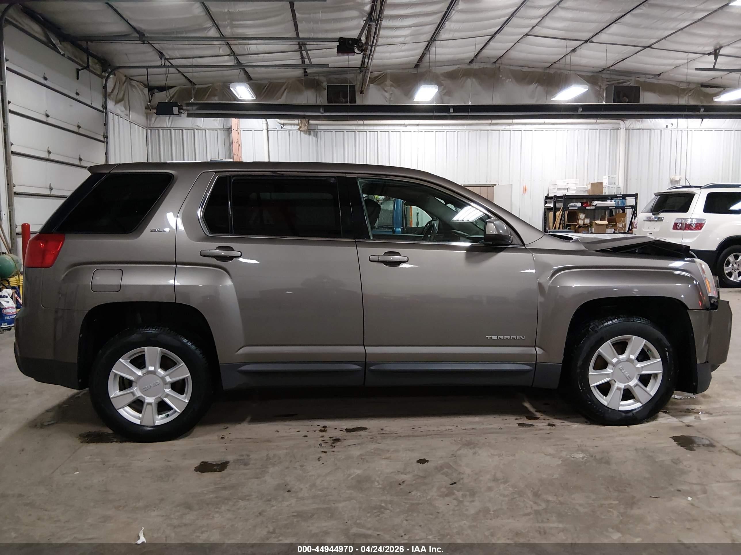 2012 Gmc Terrain Sle-1 Gray vin: 2GKALMEK3C6283216