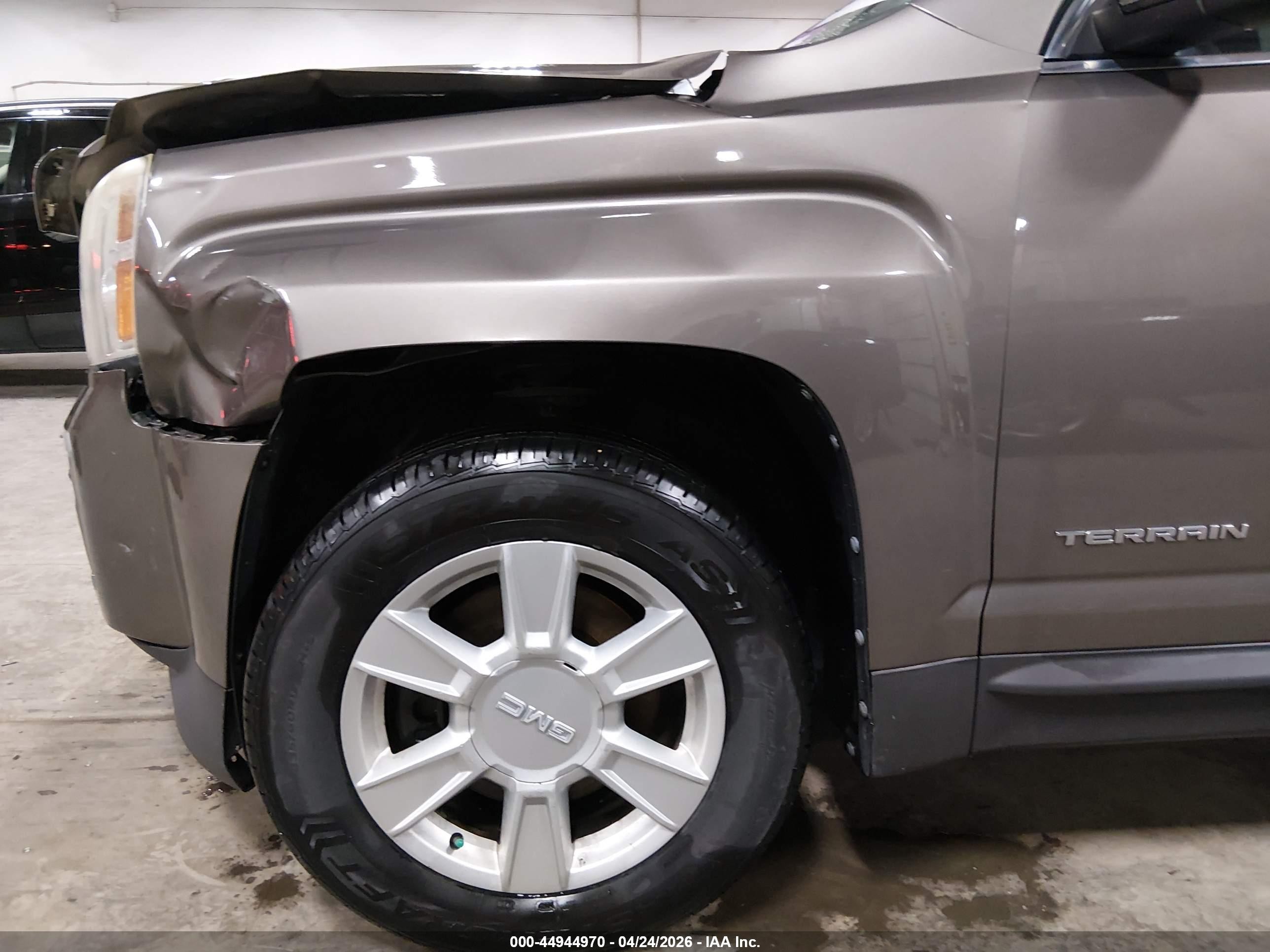 2012 Gmc Terrain Sle-1 Gray vin: 2GKALMEK3C6283216