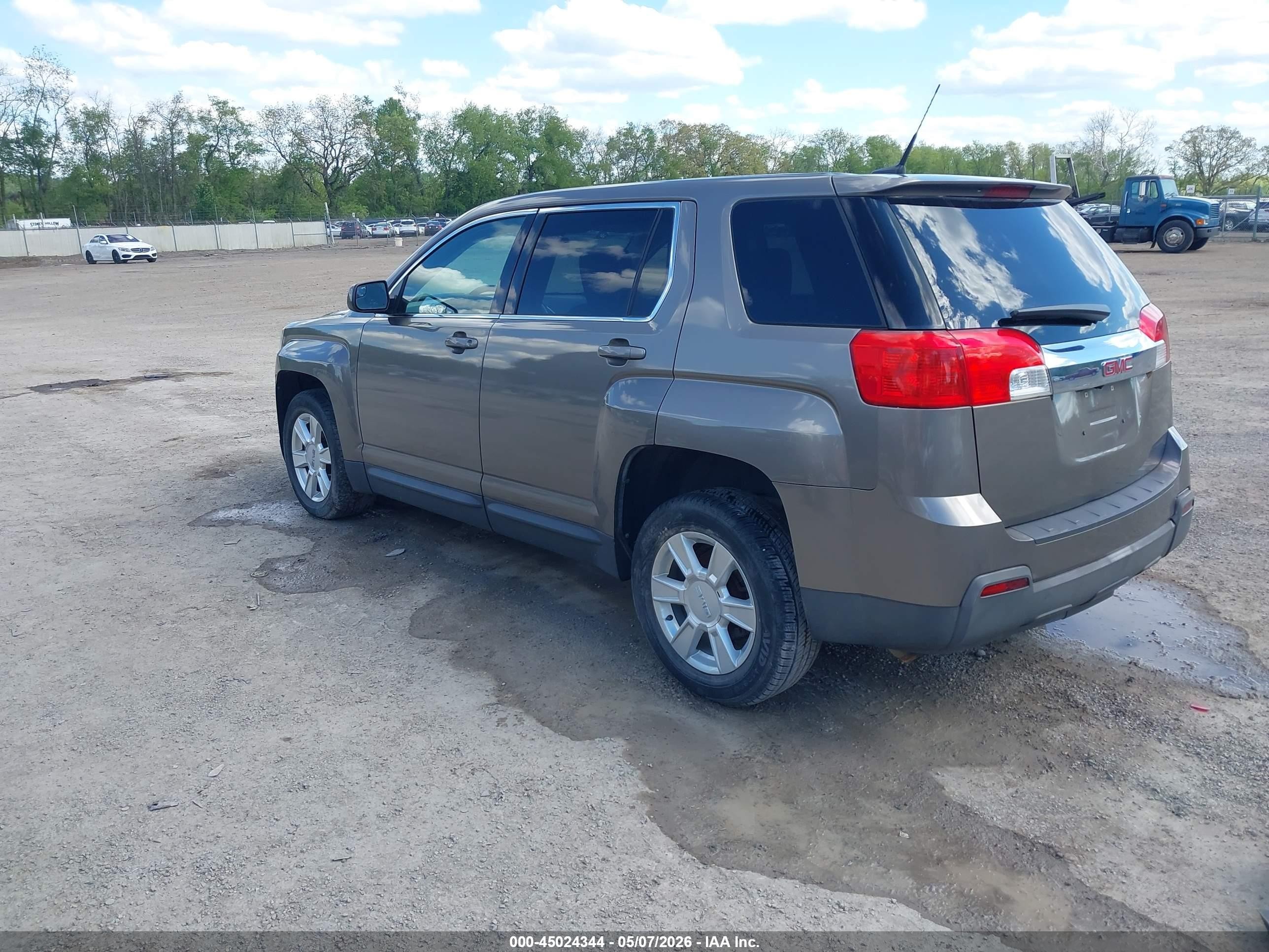 2012 Gmc Terrain Sle-1 Gray vin: 2GKALMEK3C6283412