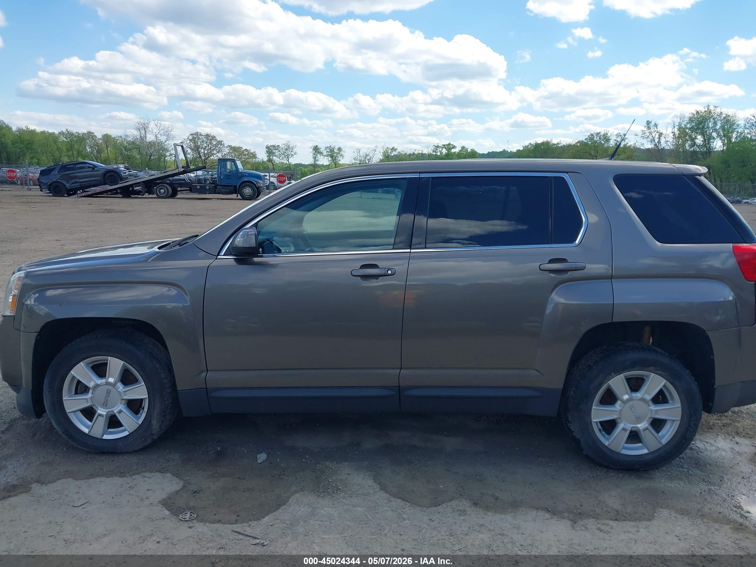 2012 Gmc Terrain Sle-1 Gray vin: 2GKALMEK3C6283412