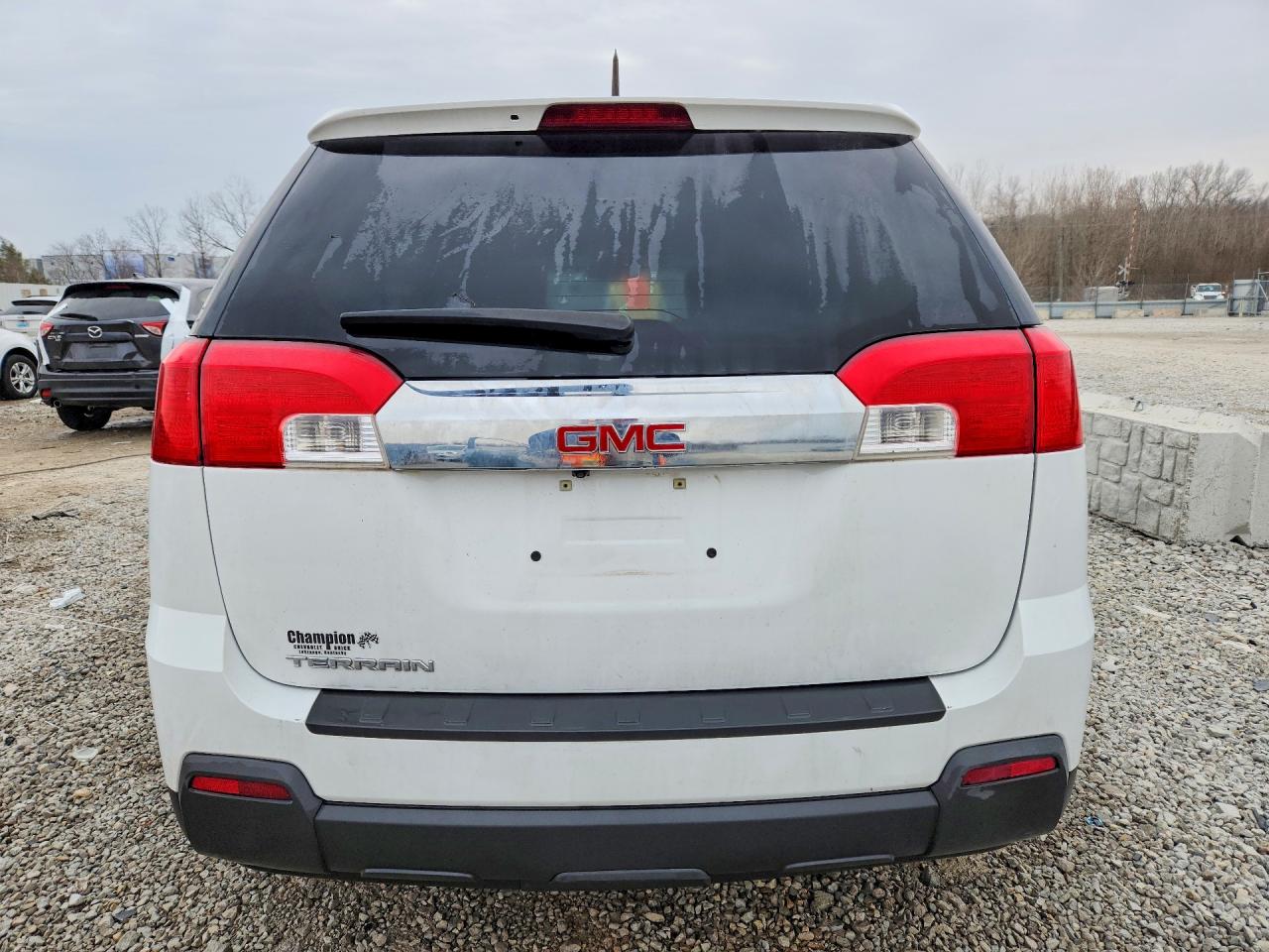 2013 Gmc Terrain Sle White vin: 2GKALMEK3D6150960