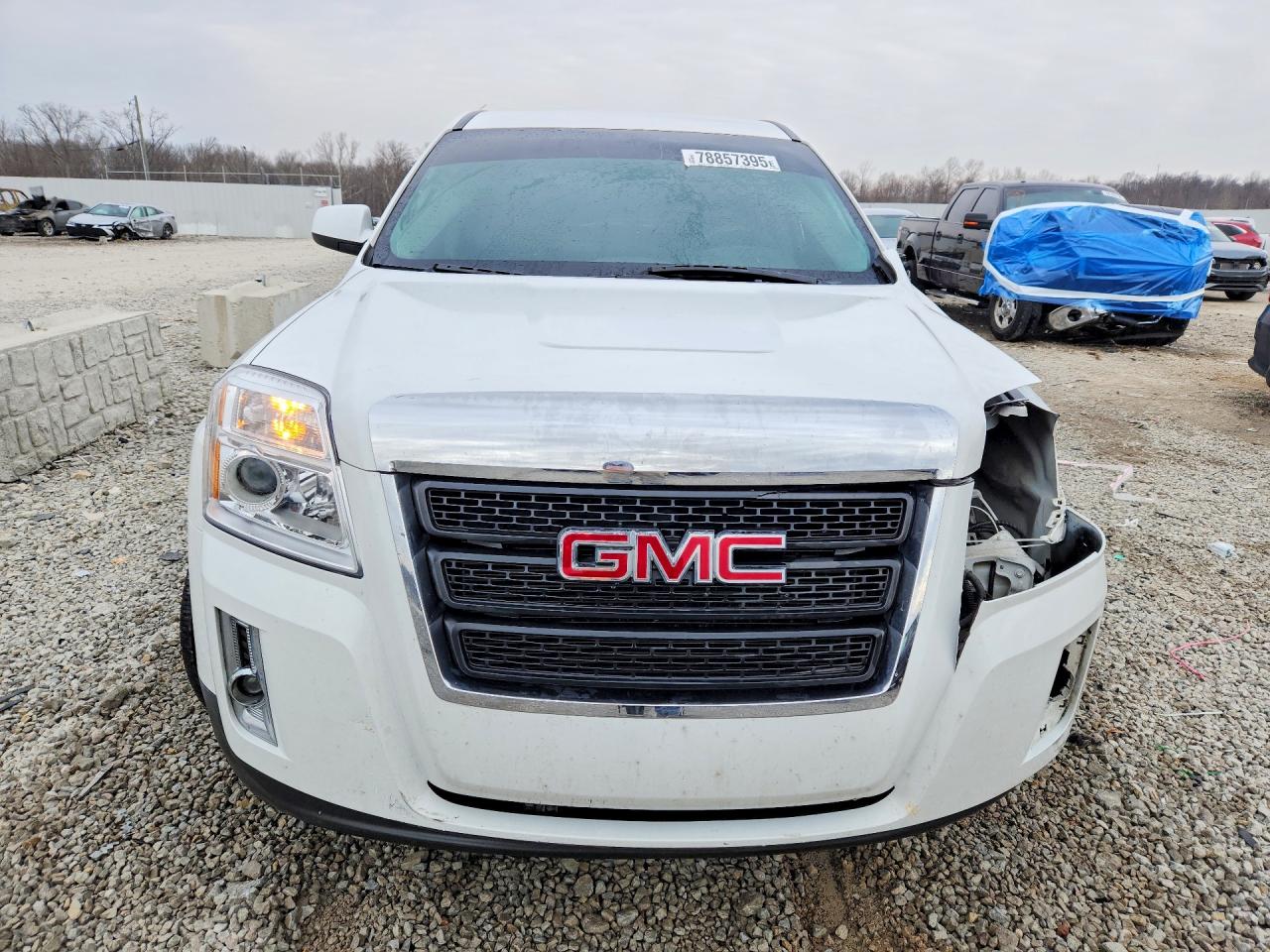 2013 Gmc Terrain Sle White vin: 2GKALMEK3D6150960