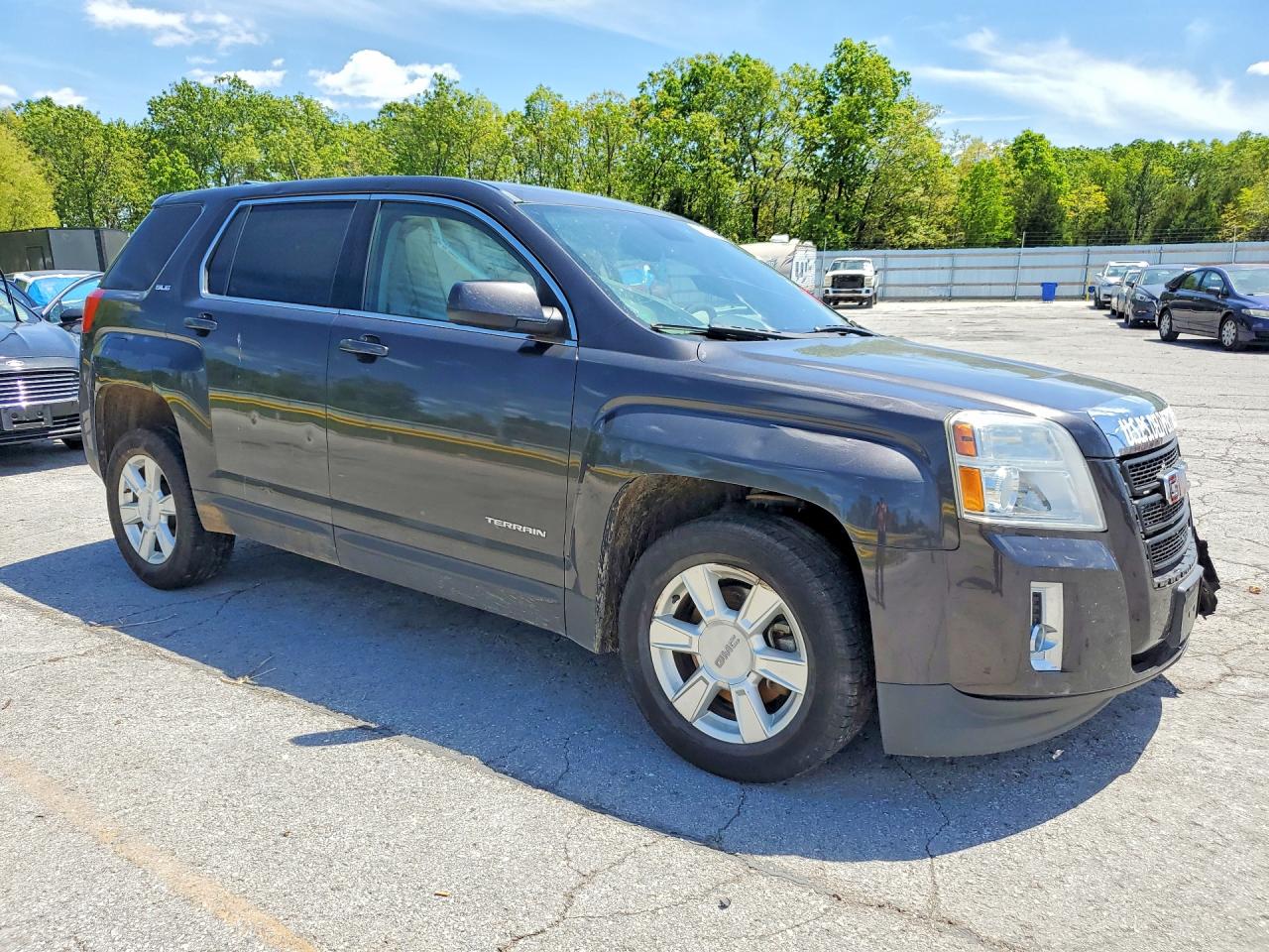 2013 Gmc Terrain Sle Charcoal vin: 2GKALMEK3D6182498