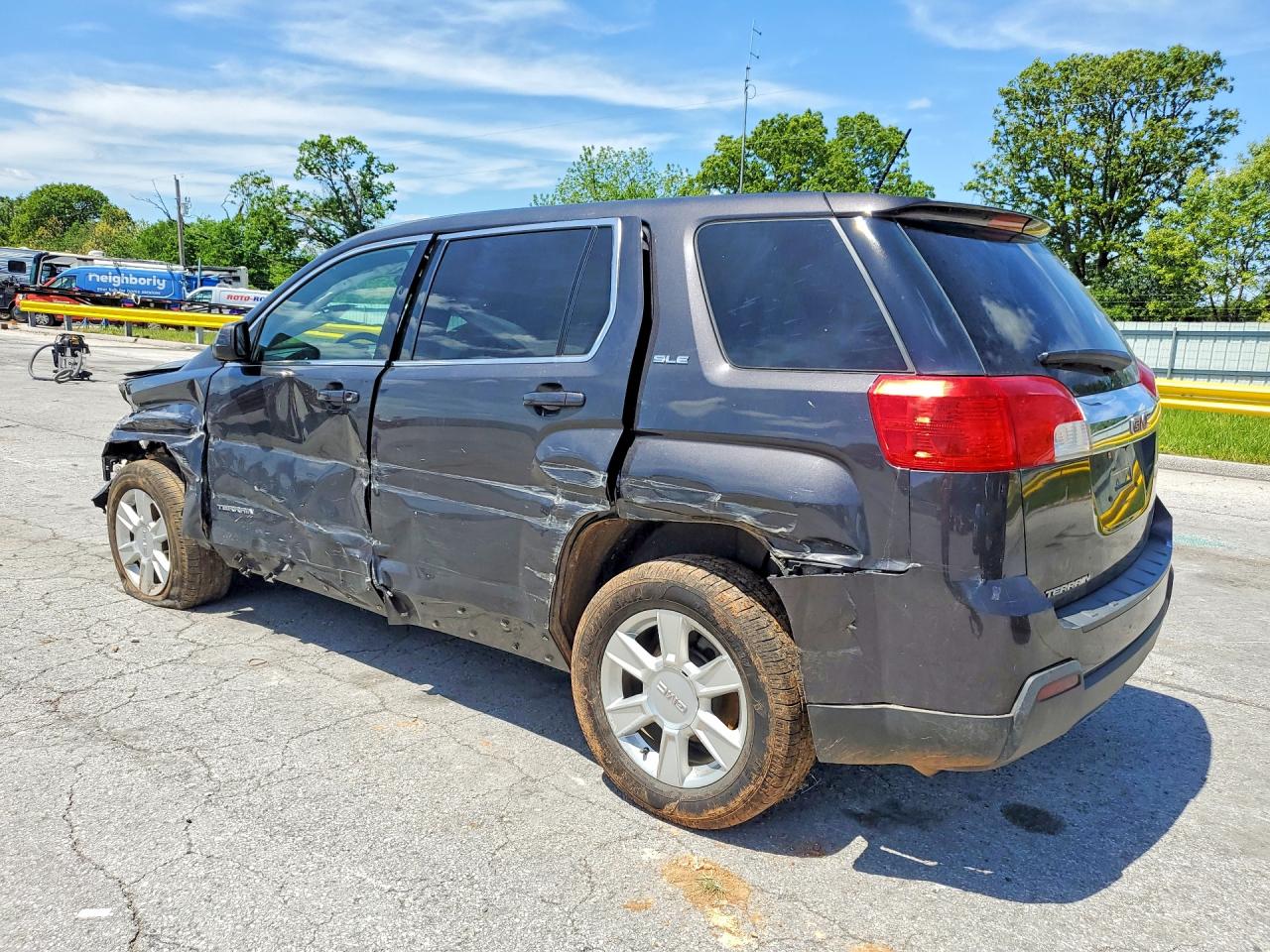 2013 Gmc Terrain Sle Charcoal vin: 2GKALMEK3D6182498