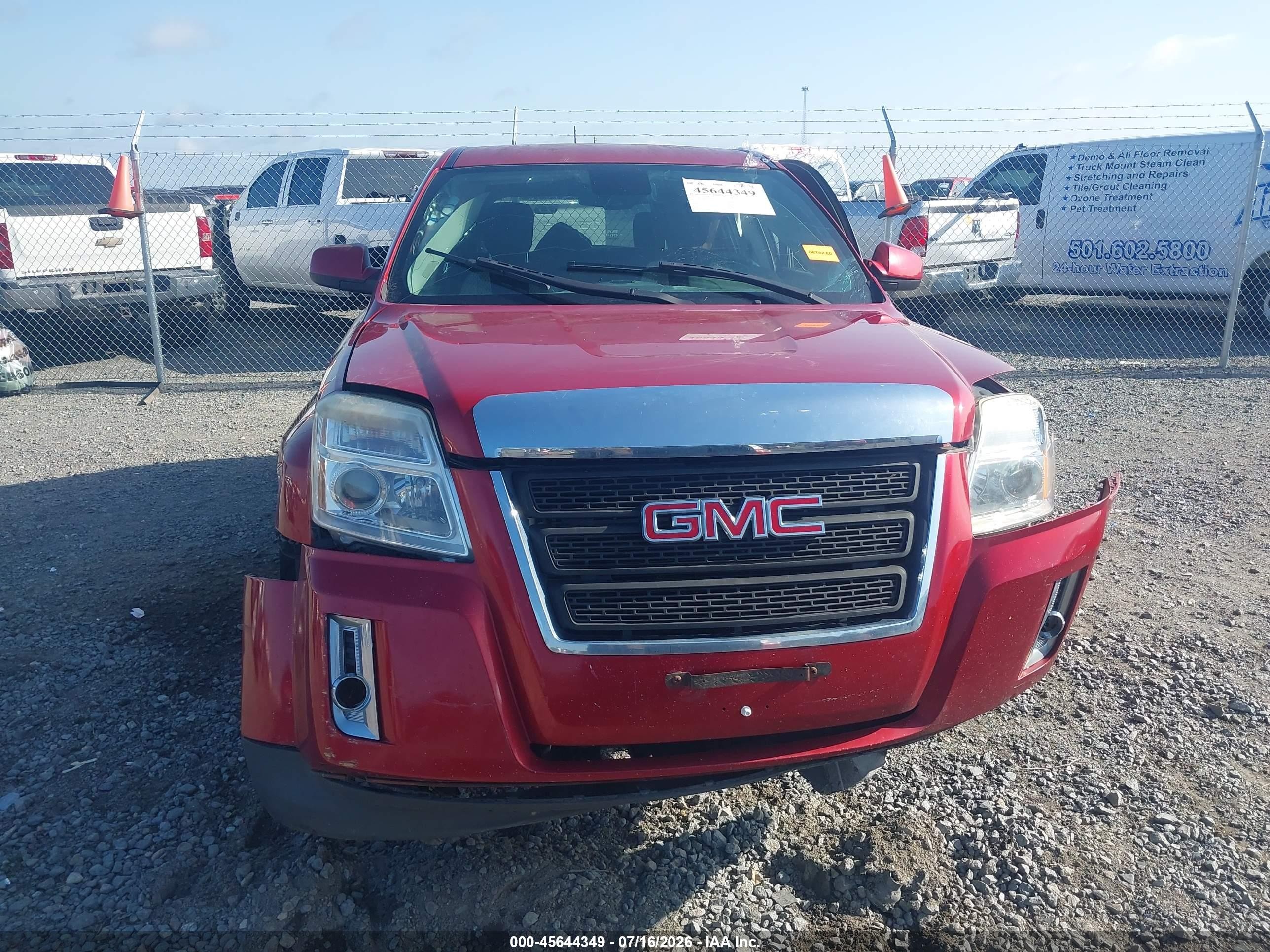 2013 Gmc Terrain Sle-1 Red vin: 2GKALMEK3D6238424