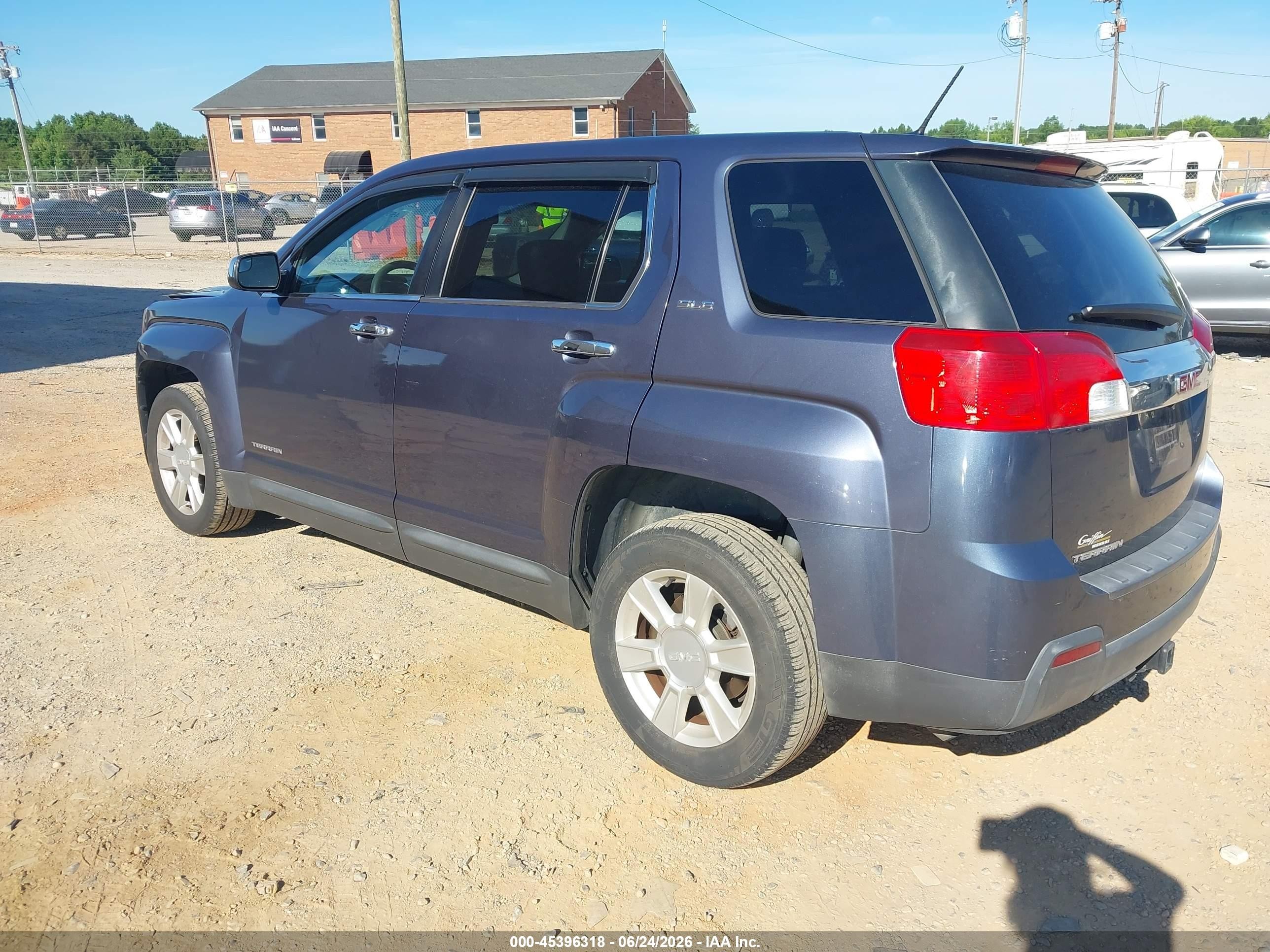 2013 Gmc Terrain Sle-1 Dark Blue vin: 2GKALMEK3D6316622
