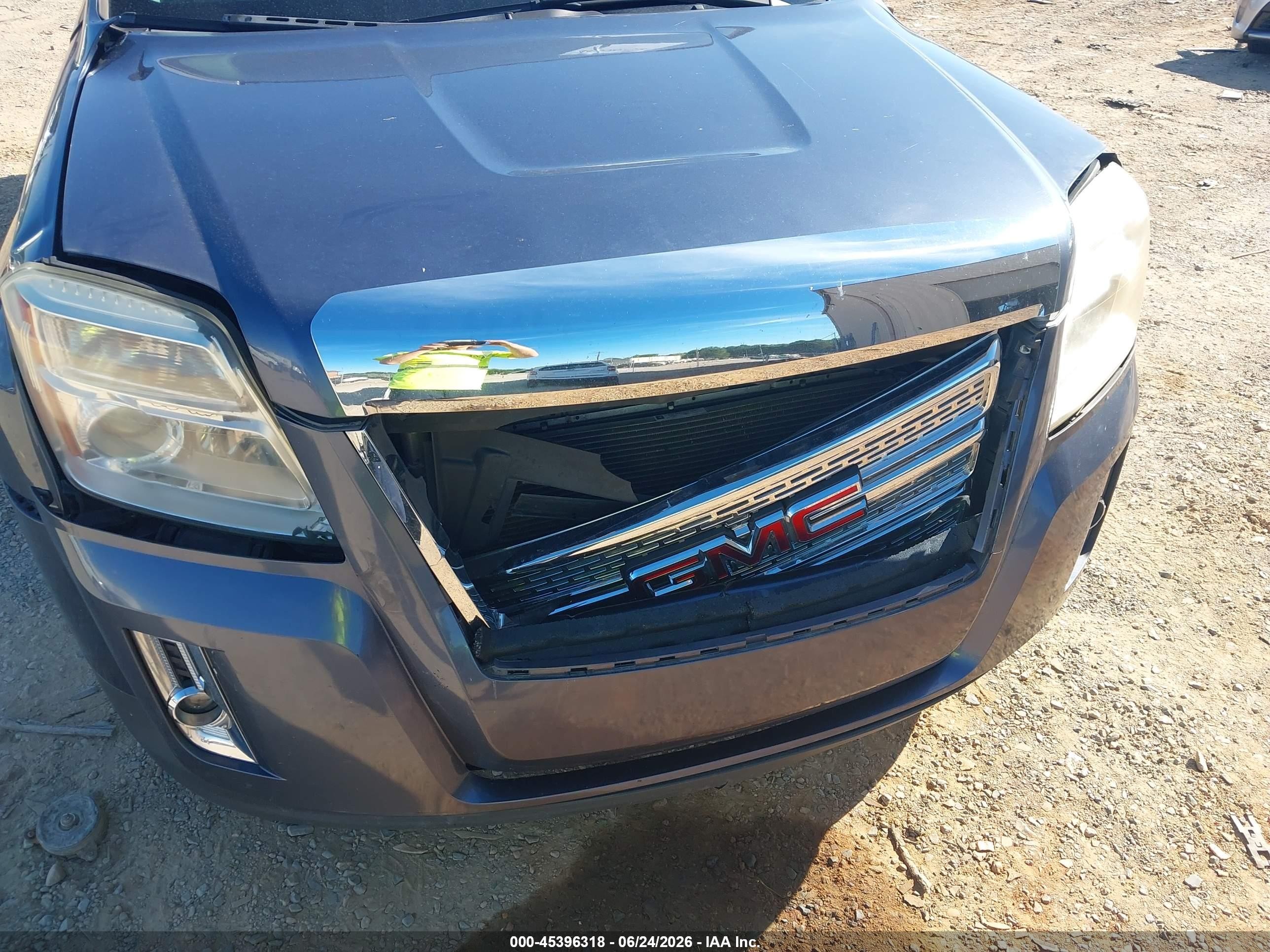 2013 Gmc Terrain Sle-1 Dark Blue vin: 2GKALMEK3D6316622