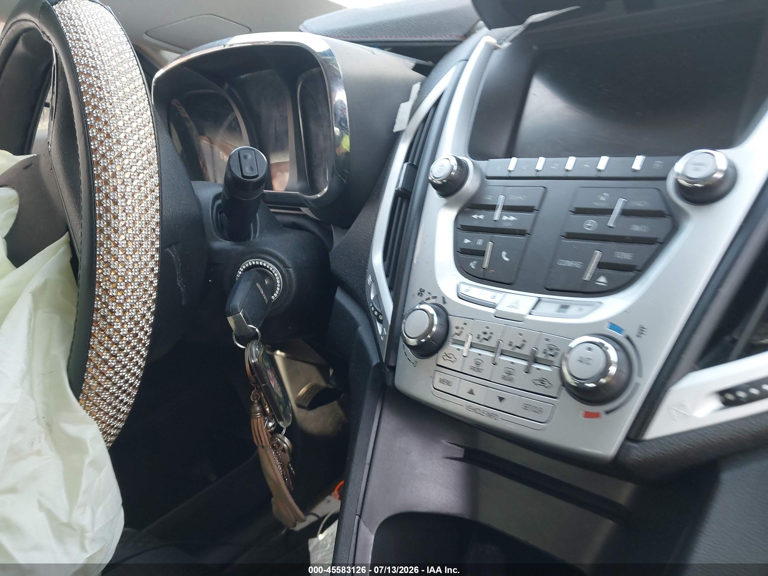 2013 Gmc Terrain Sle-1 Gold vin: 2GKALMEK3D6320346