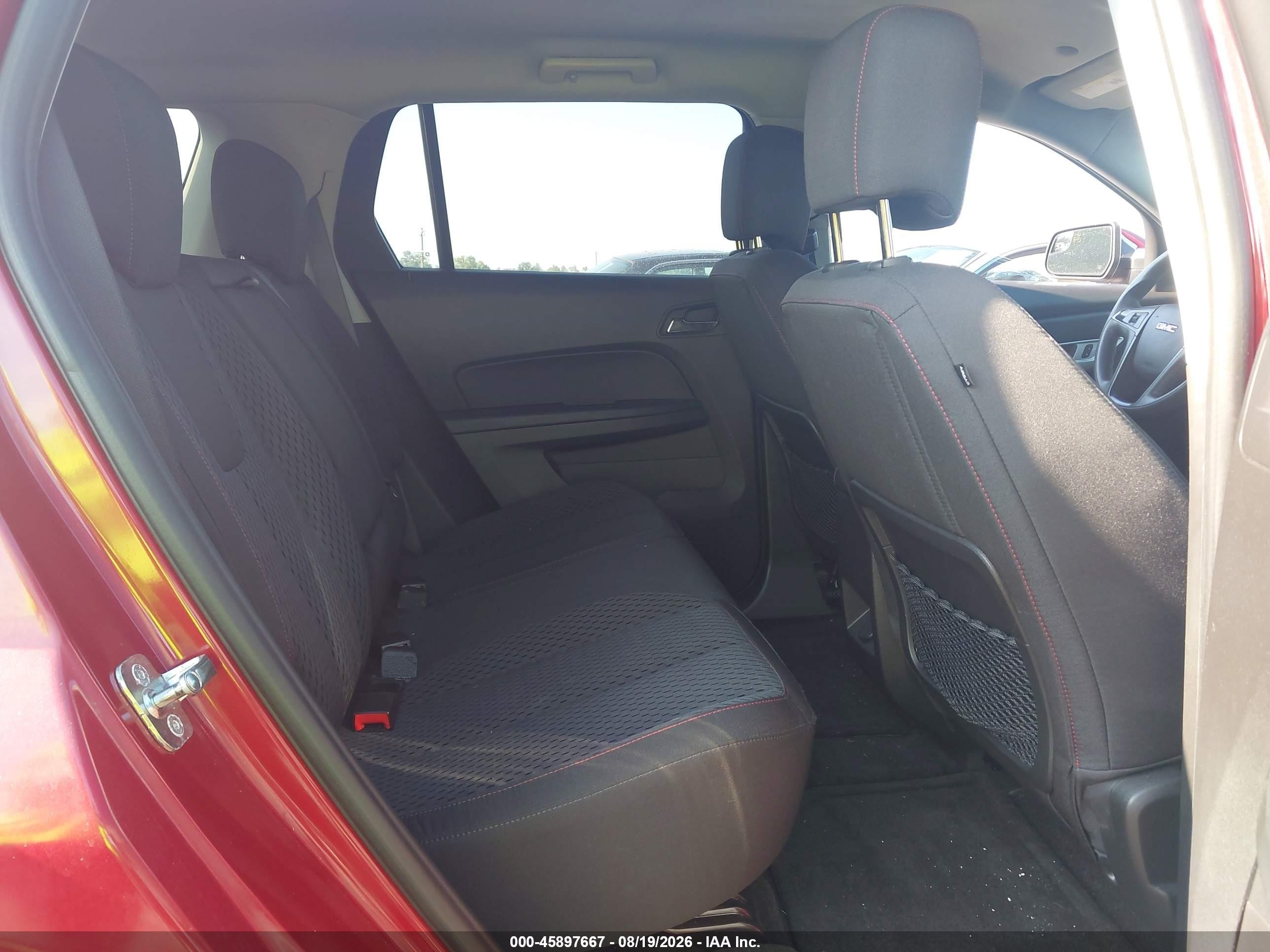 2013 Gmc Terrain Sle-1 Red vin: 2GKALMEK3D6331816