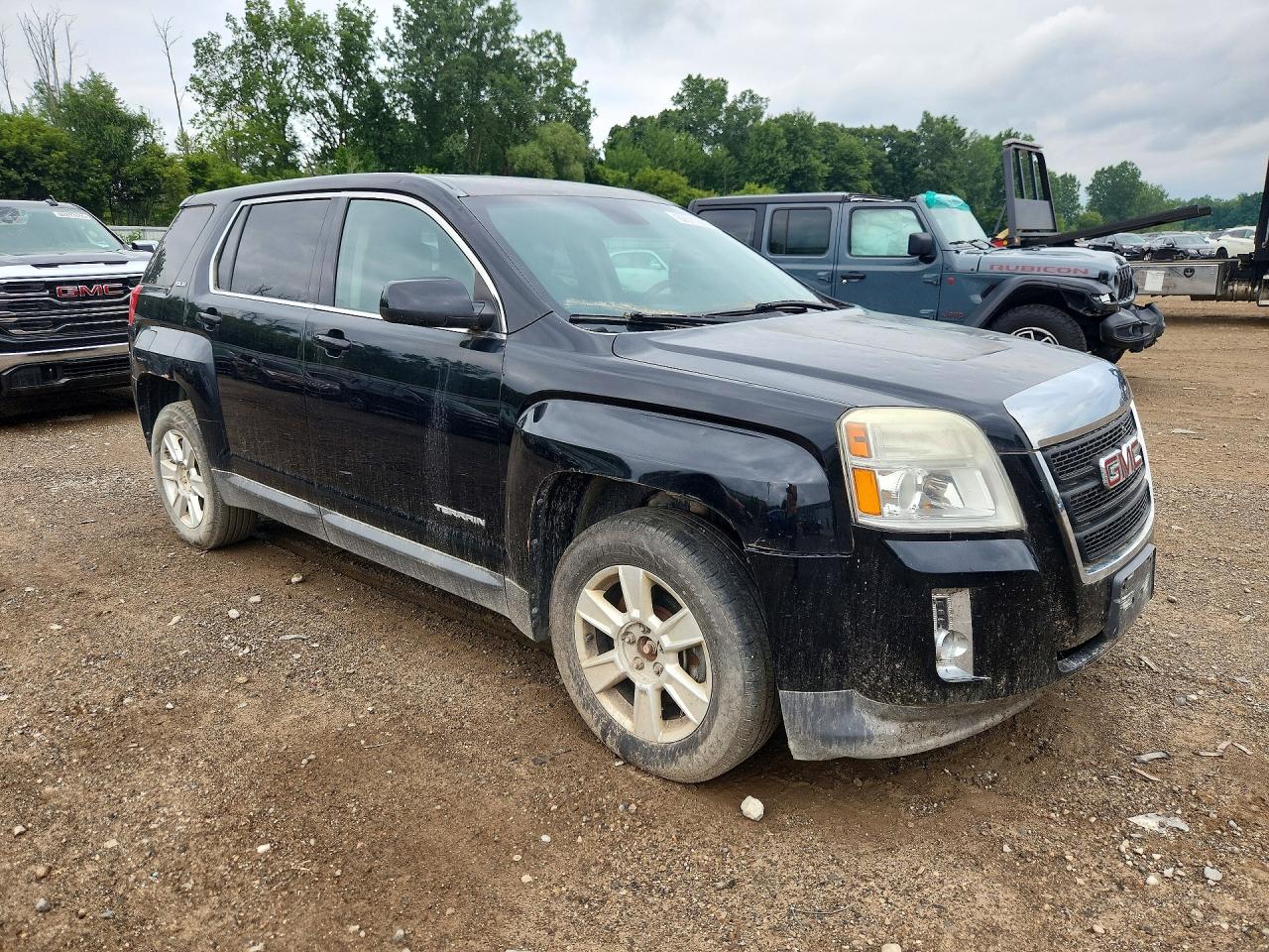 2013 Gmc Terrain Sle Черный vin: 2GKALMEK3D6389604