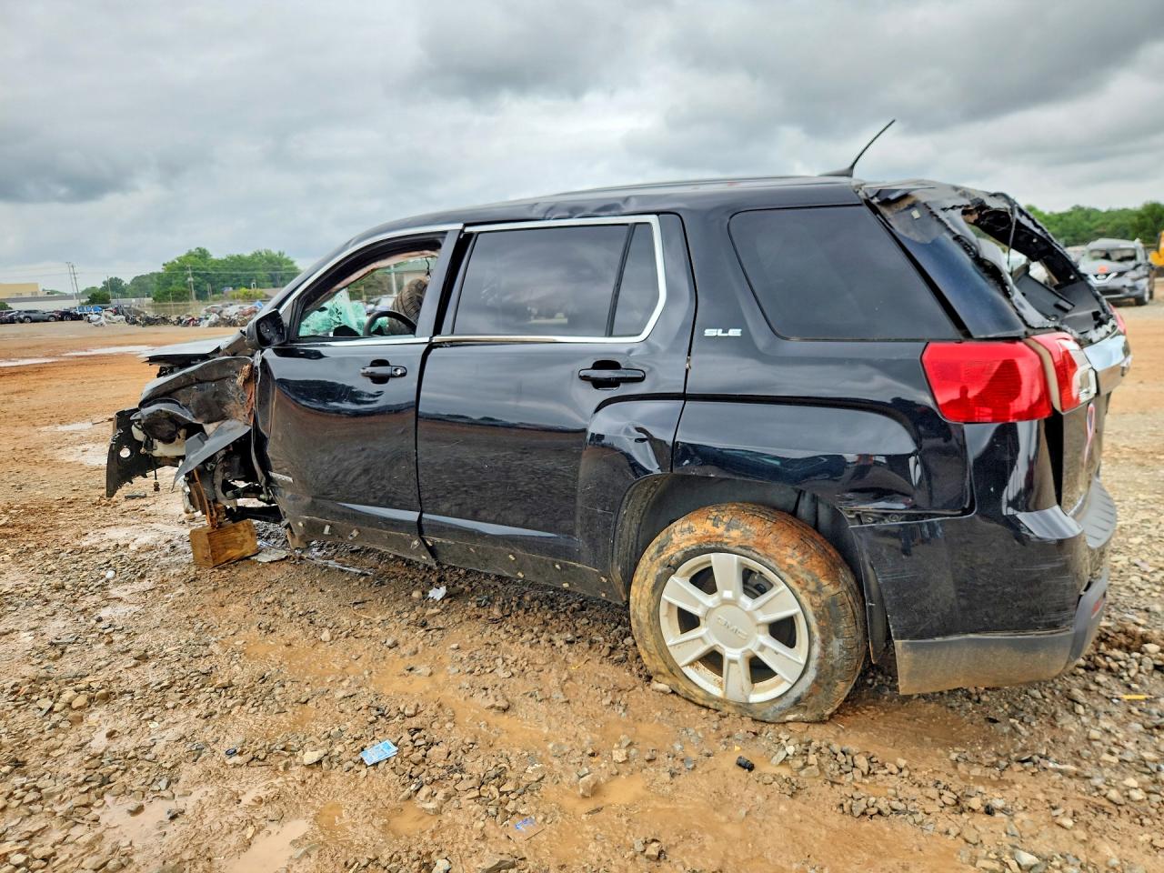 2013 Gmc Terrain Sle Black vin: 2GKALMEK3D6415425