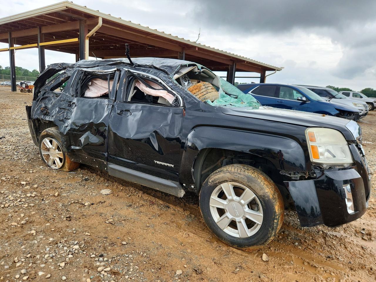 2013 Gmc Terrain Sle Black vin: 2GKALMEK3D6415425