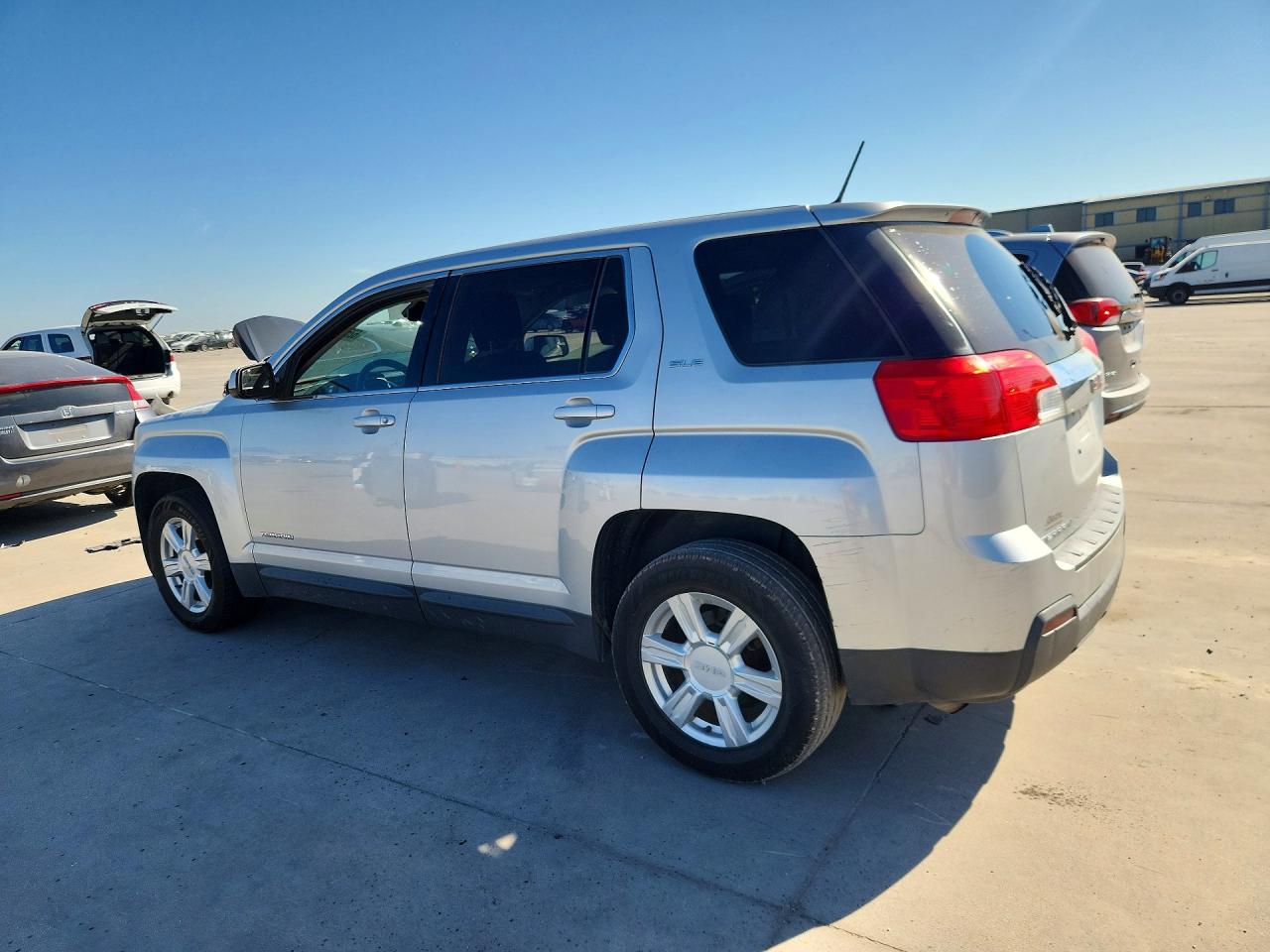 2014 Gmc Terrain Sle Silver vin: 2GKALMEK3E6158915