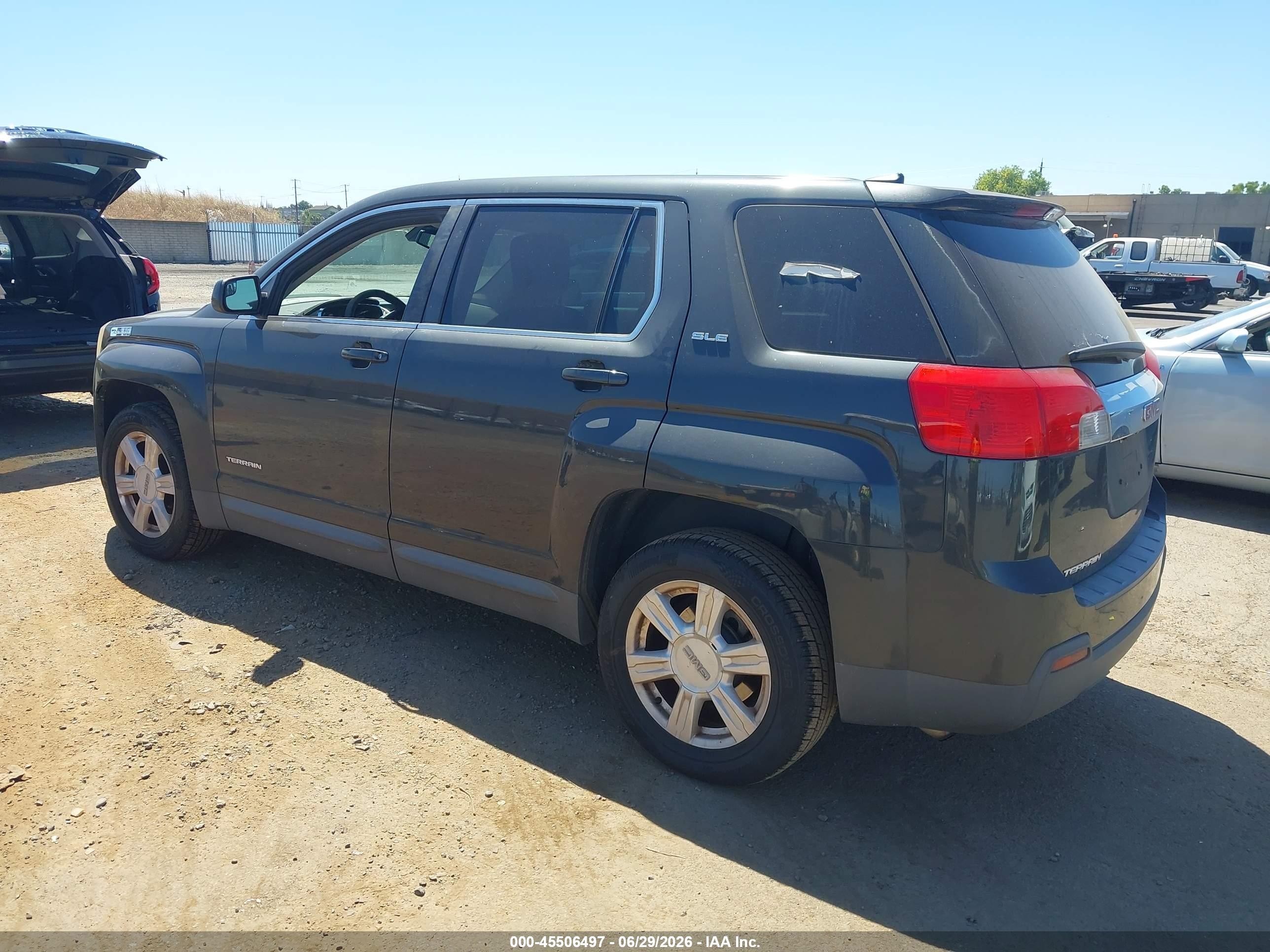 2014 Gmc Terrain Sle-1 Gray vin: 2GKALMEK3E6241907