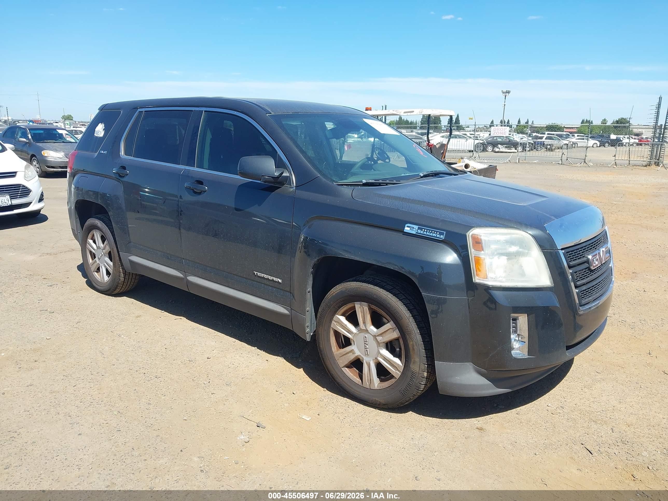 2014 Gmc Terrain Sle-1 Gray vin: 2GKALMEK3E6241907