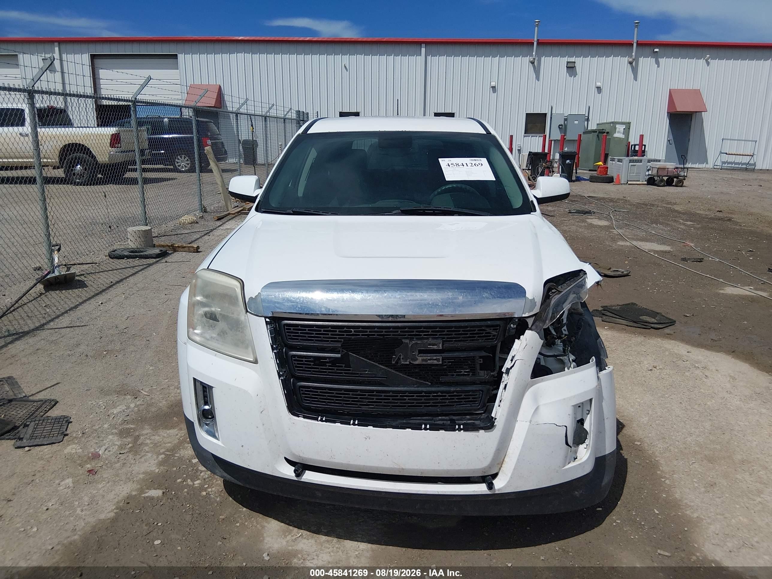 2014 Gmc Terrain Sle-1 White vin: 2GKALMEK3E6245892