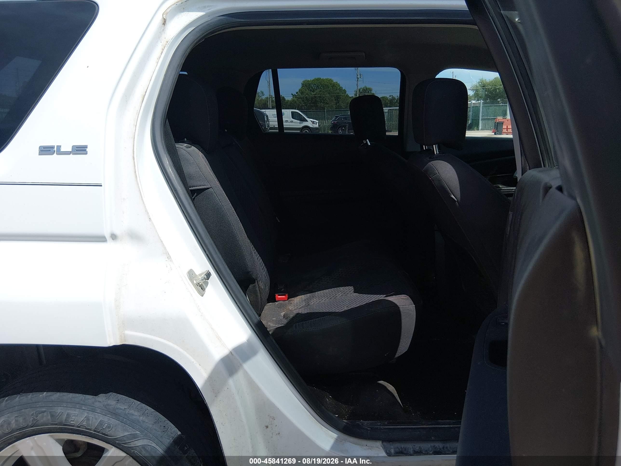 2014 Gmc Terrain Sle-1 White vin: 2GKALMEK3E6245892