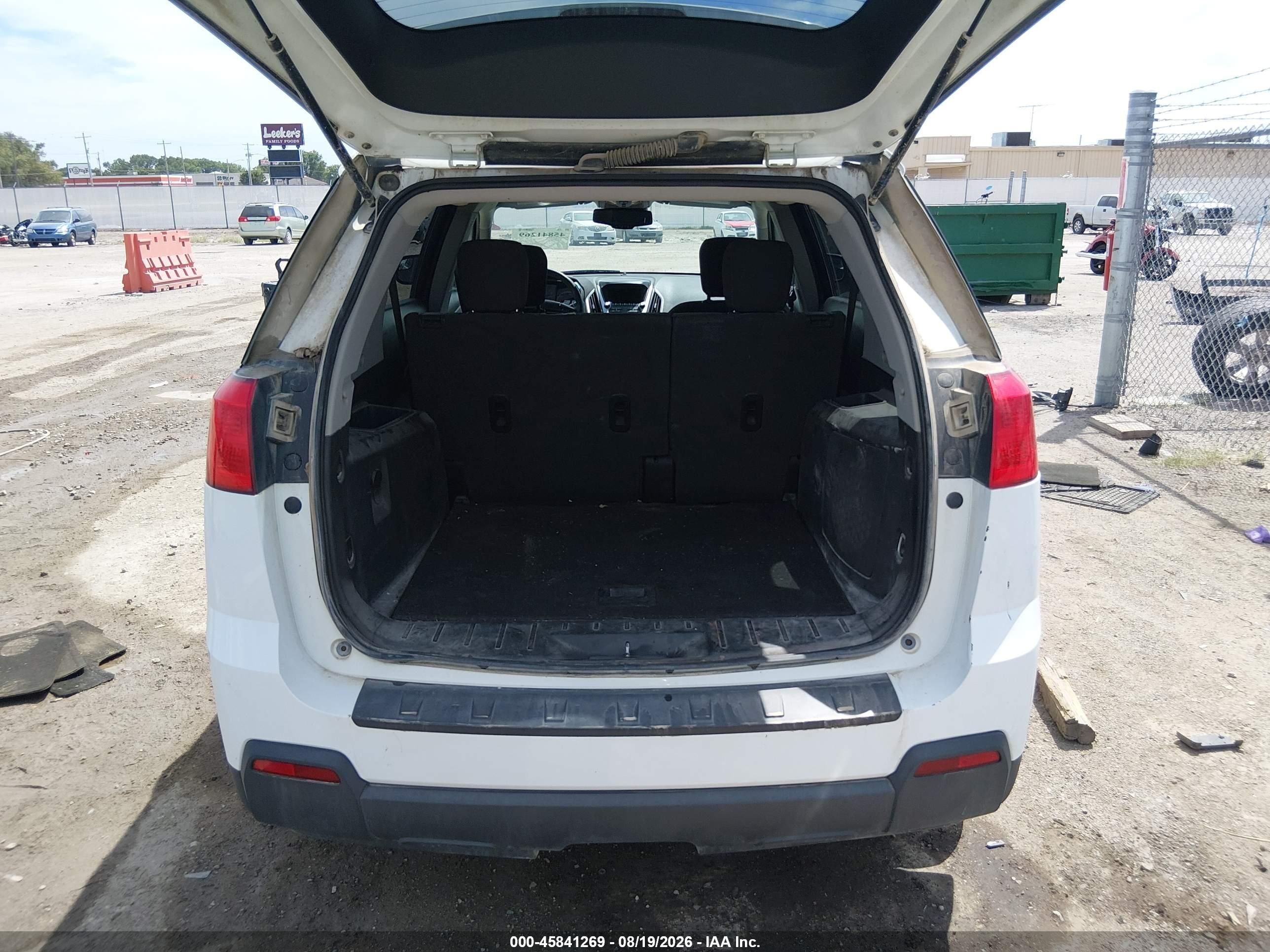2014 Gmc Terrain Sle-1 White vin: 2GKALMEK3E6245892