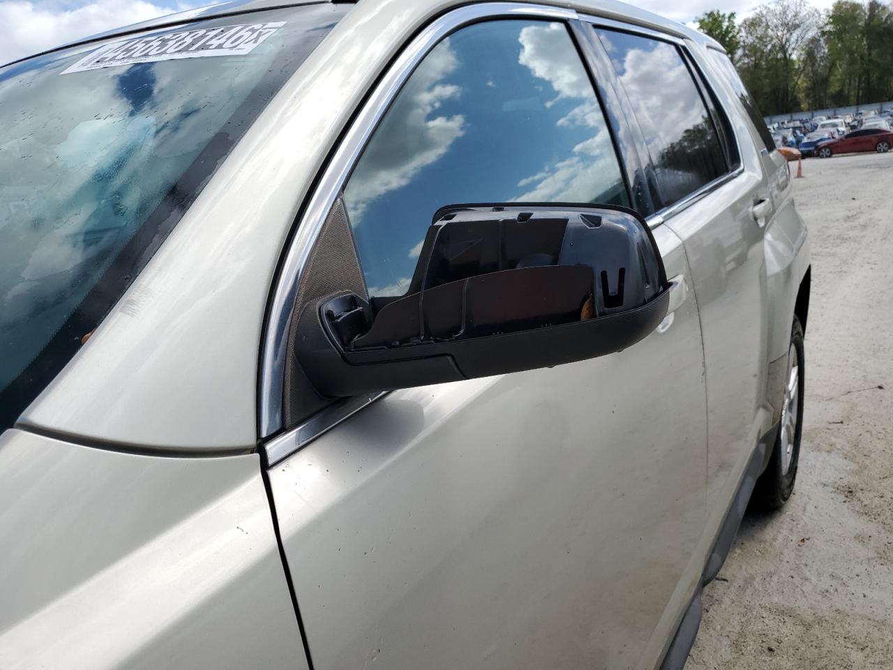 2014 Gmc Terrain Sle Gold vin: 2GKALMEK3E6290461 Damage: Left Mirror, Broken, Replacement Required