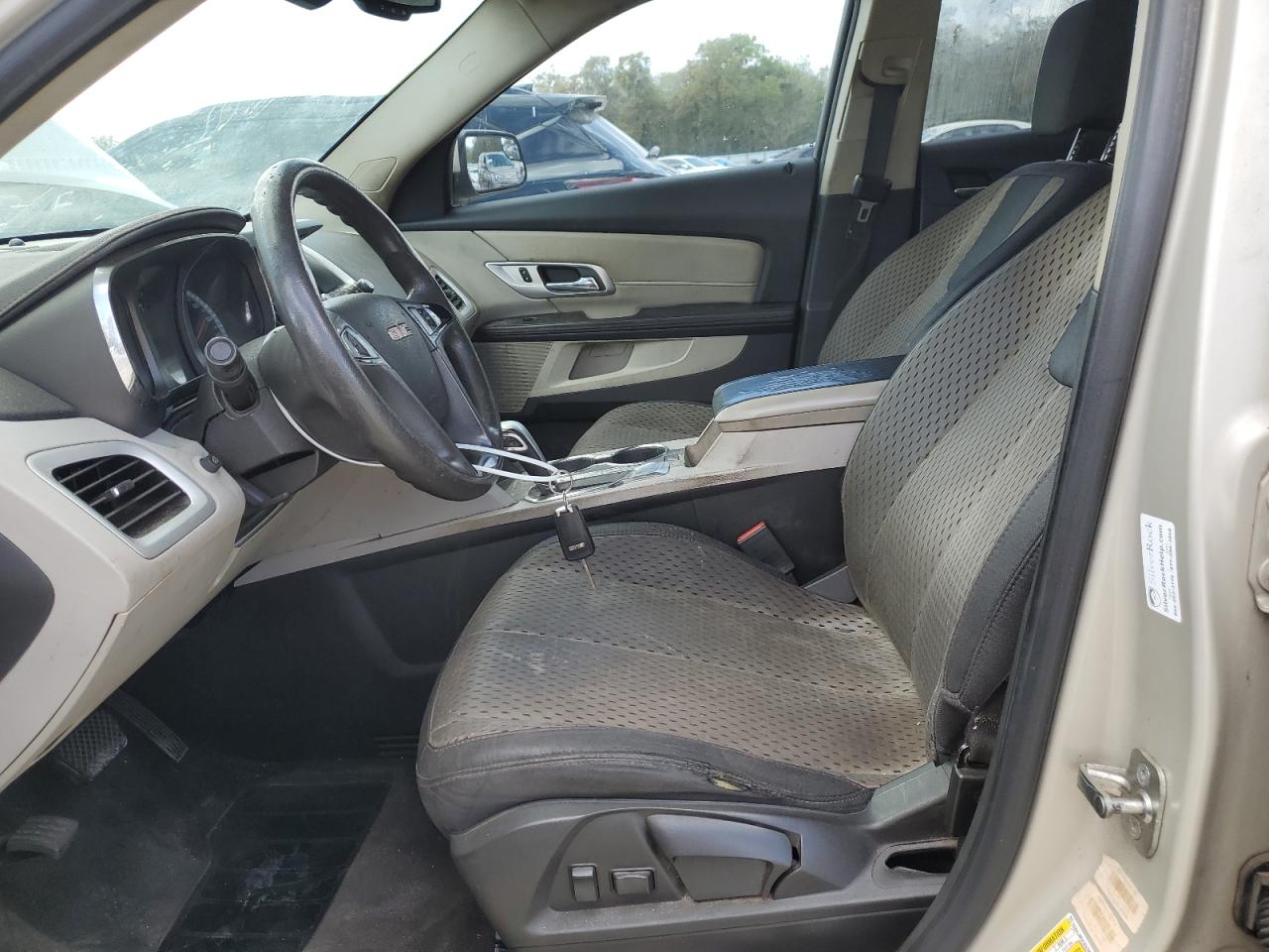 2014 Gmc Terrain Sle Gold vin: 2GKALMEK3E6290461 Damage: Left Front Seat, Torn, 3 To 4 Inches