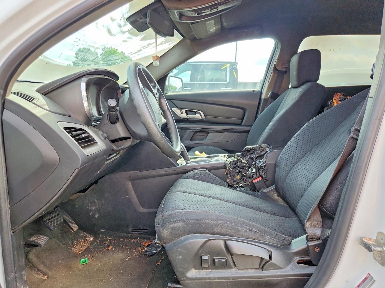 2015 Gmc Terrain Sle White vin: 2GKALMEK3F6136446
