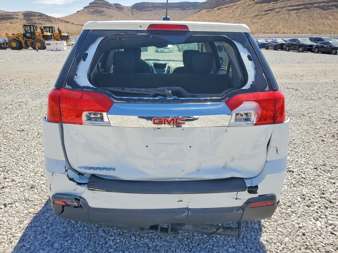 2015 Gmc Terrain Sle White vin: 2GKALMEK3F6197568