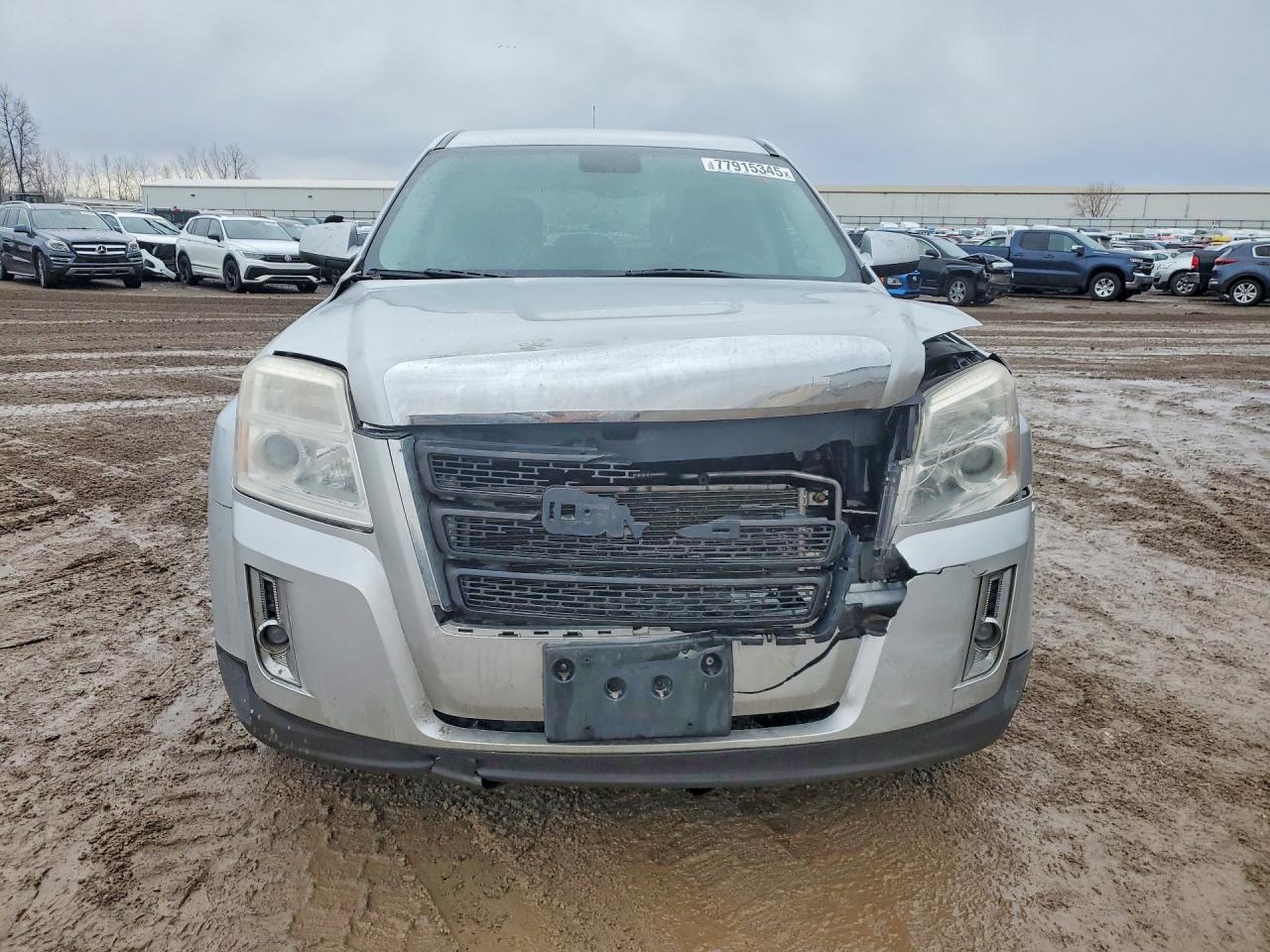 2015 Gmc Terrain Sle Silver vin: 2GKALMEK3F6235655